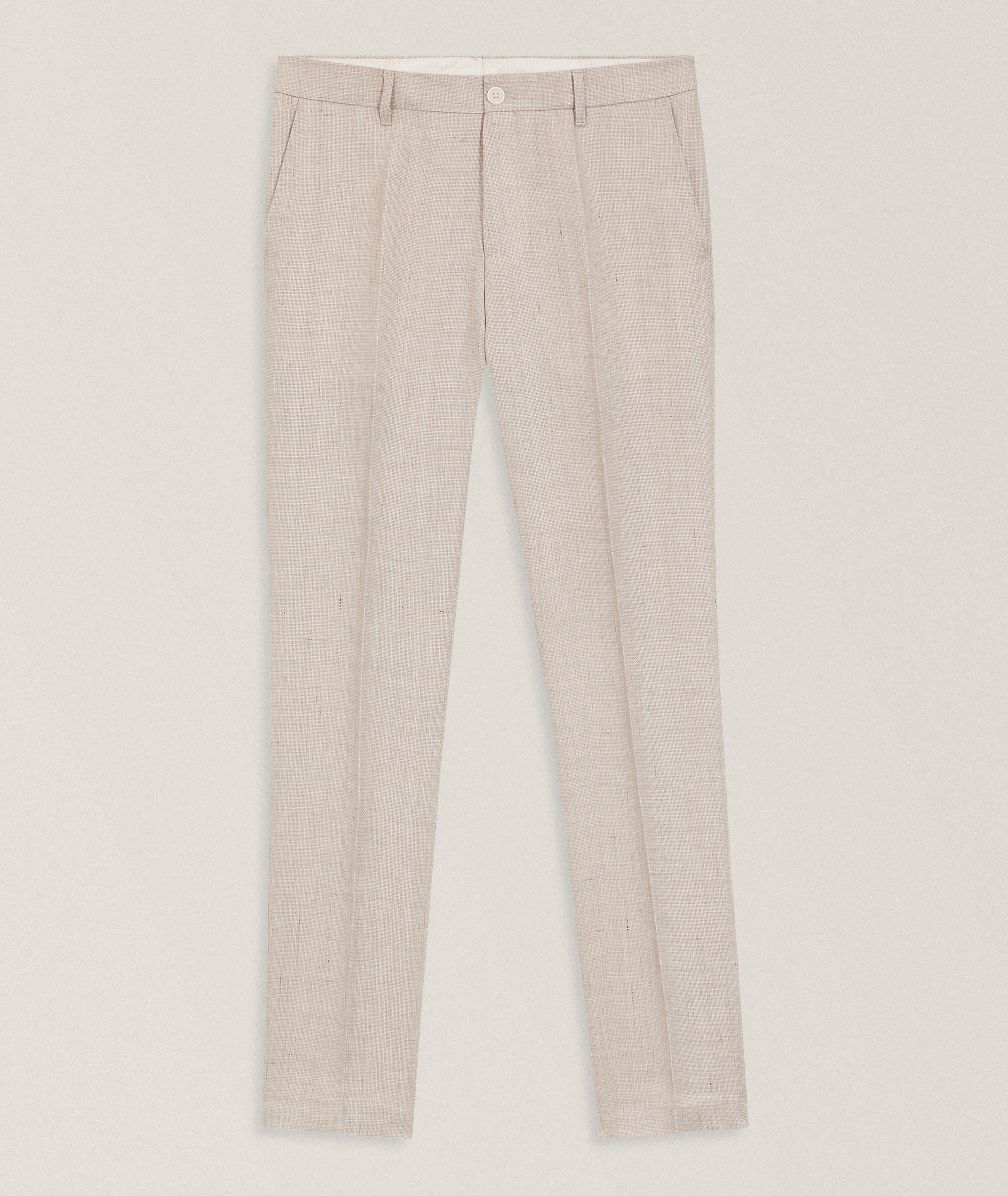 BOSS Pantalons habillés lin-mélange Genius 