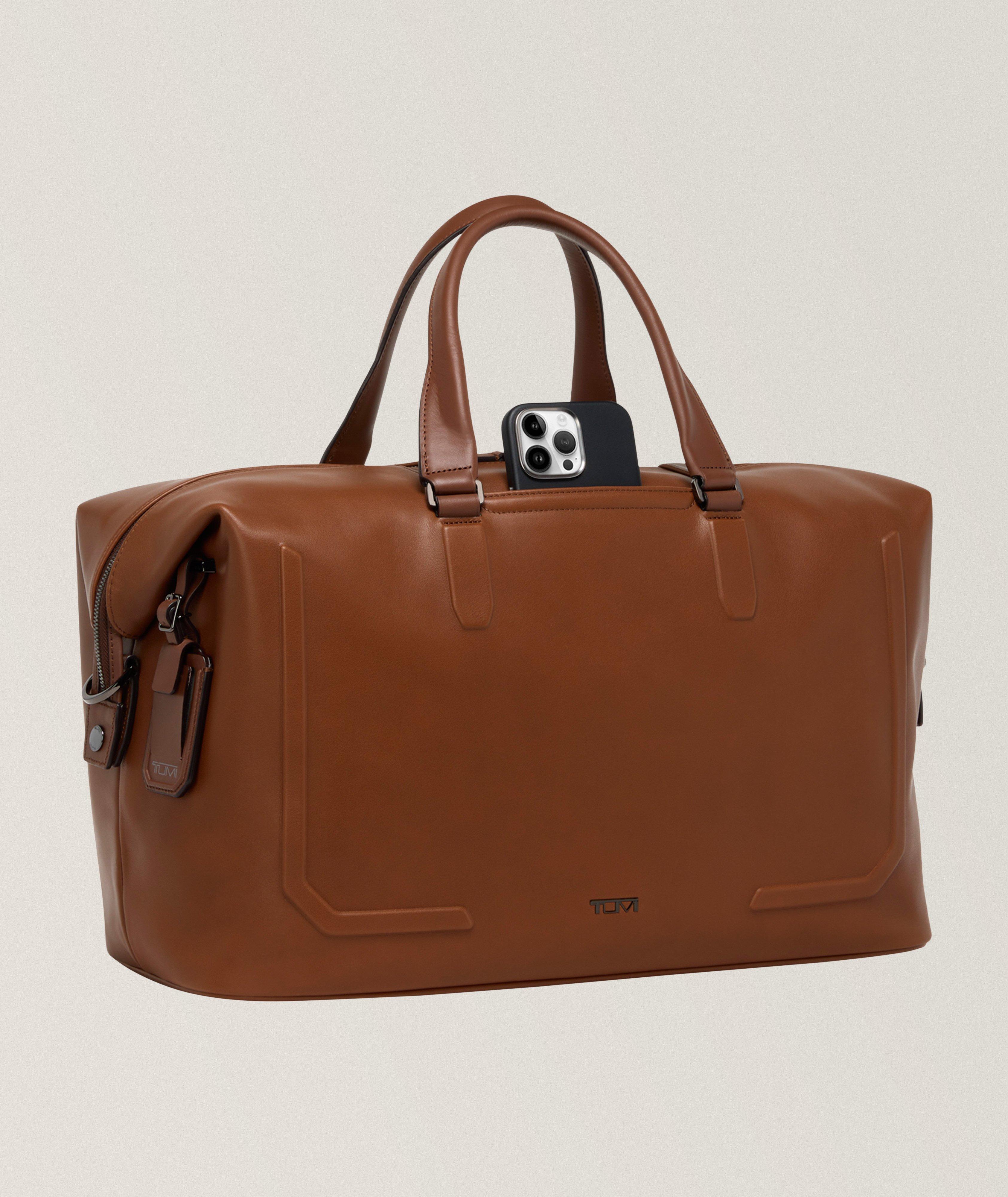 Sac de voyage en cuir Harrison Nelson image 1