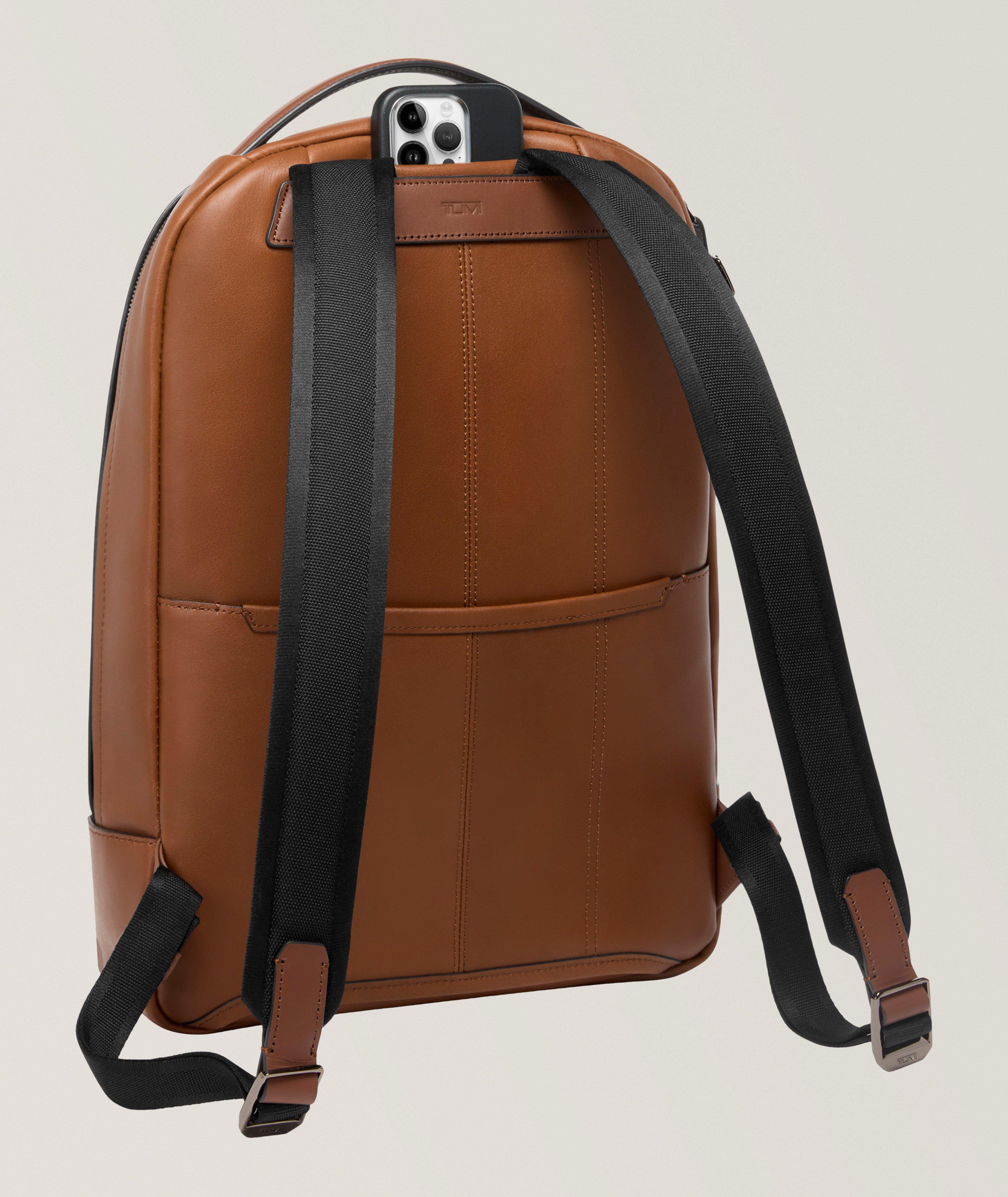 Tumi Bradner Leather Backpack | Bags & Cases | Harry Rosen