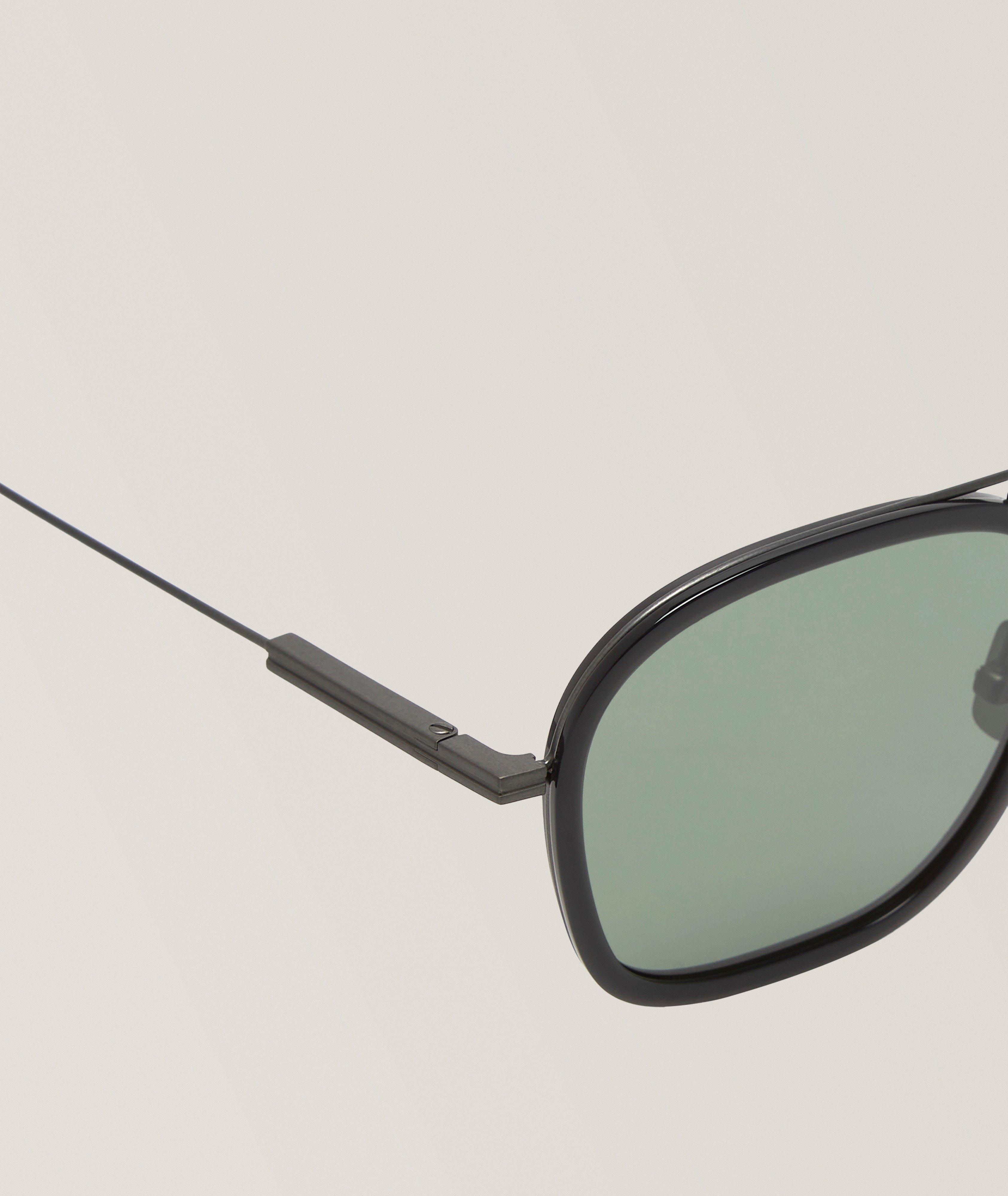 Orizzonte 1 Titanium Square Sunglasses image 2
