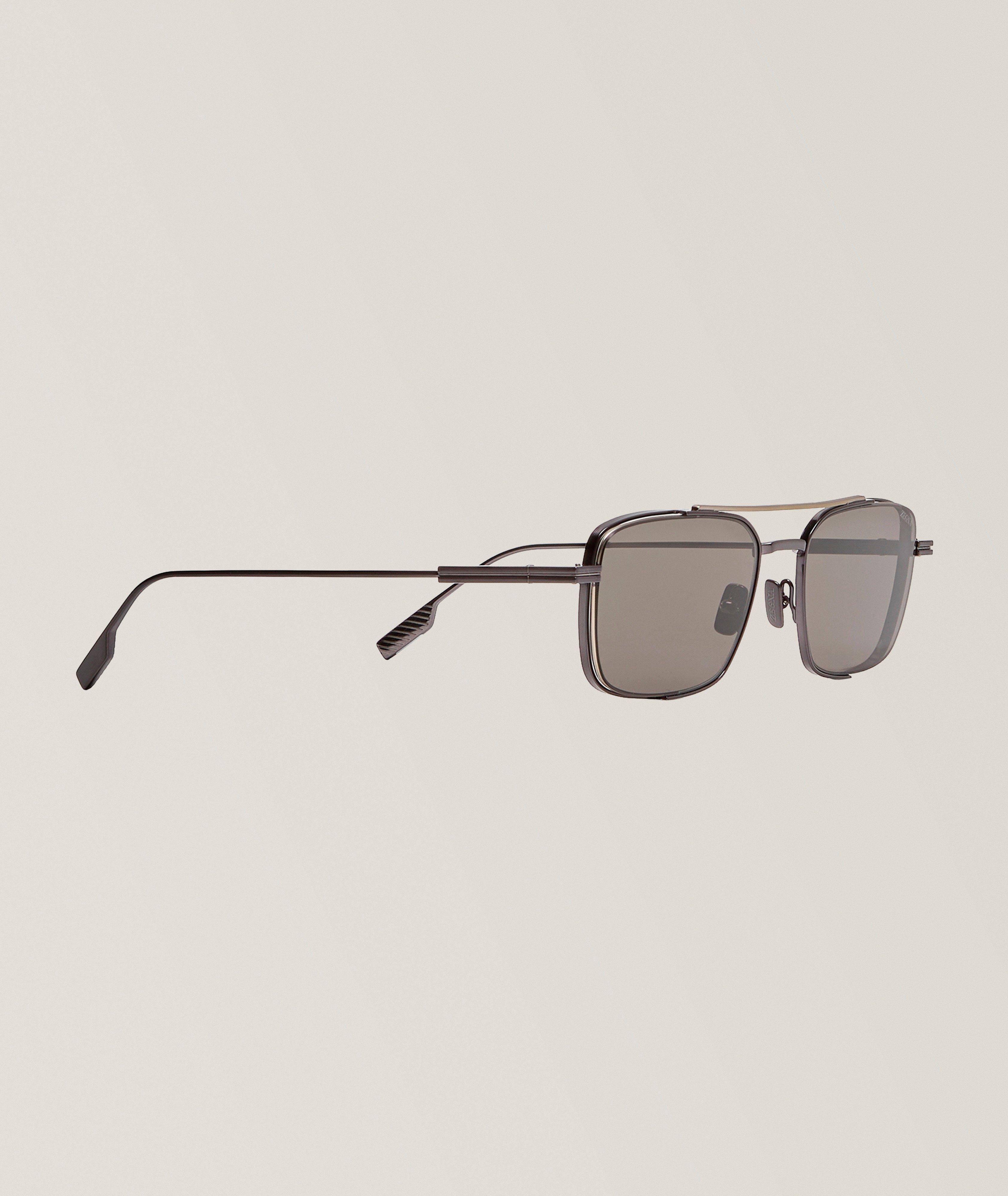 Square Titanium Sunglasses image 1