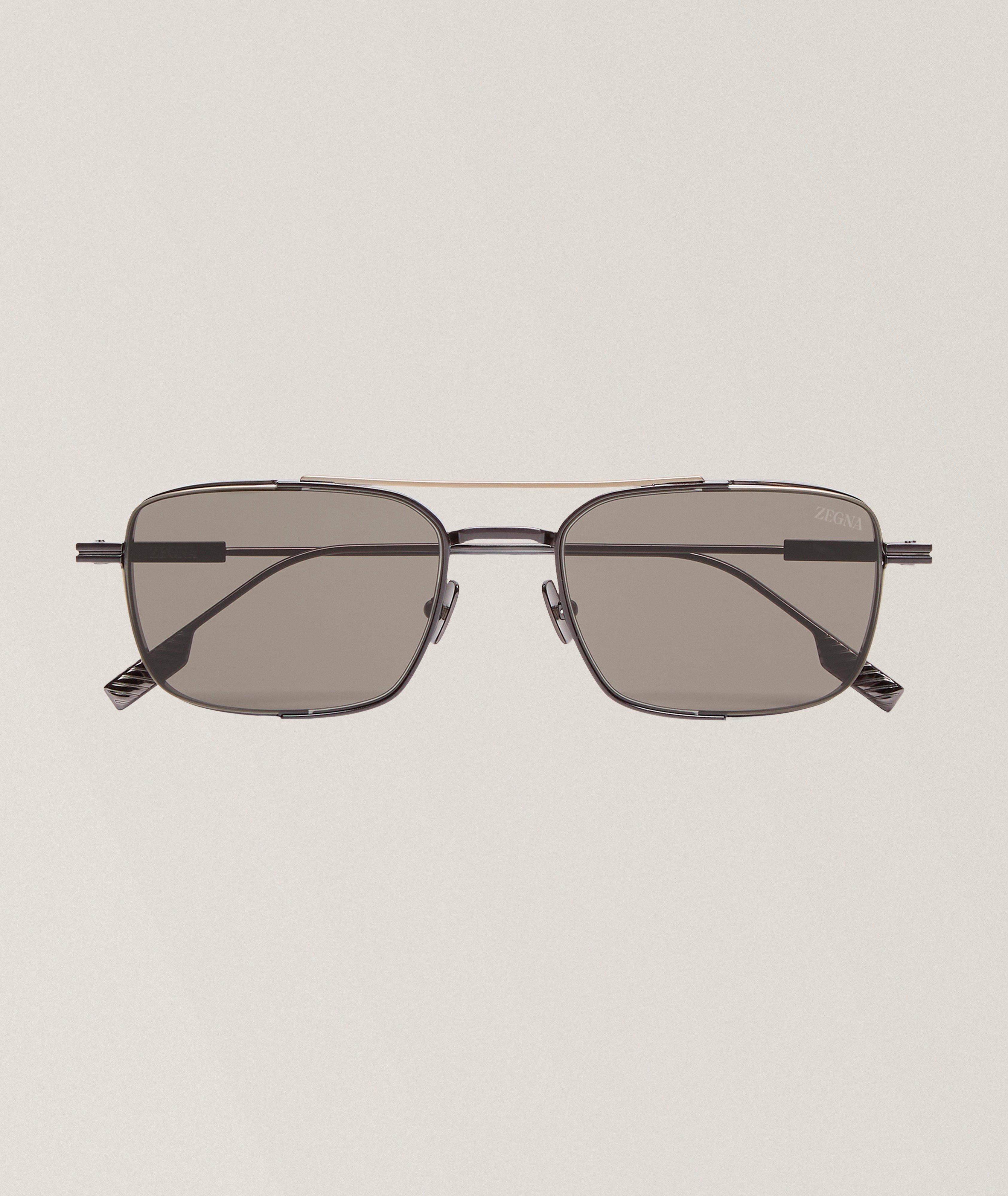Square Titanium Sunglasses image 0