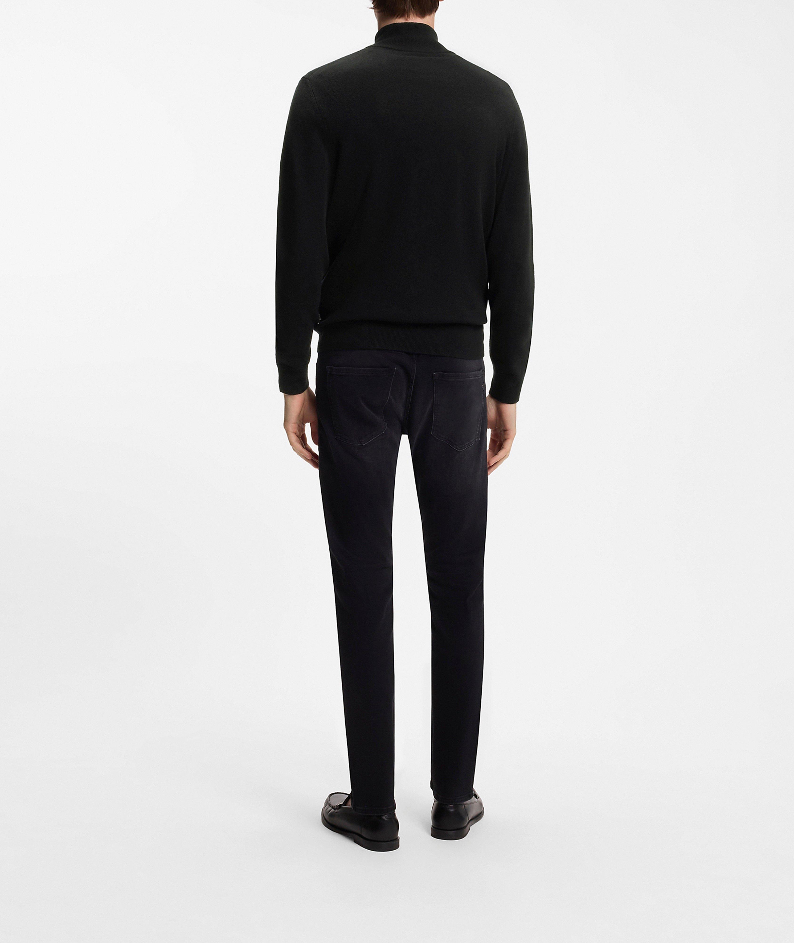 Hemarlo Wool-Cashmere Quarter-Zip Sweater image 2
