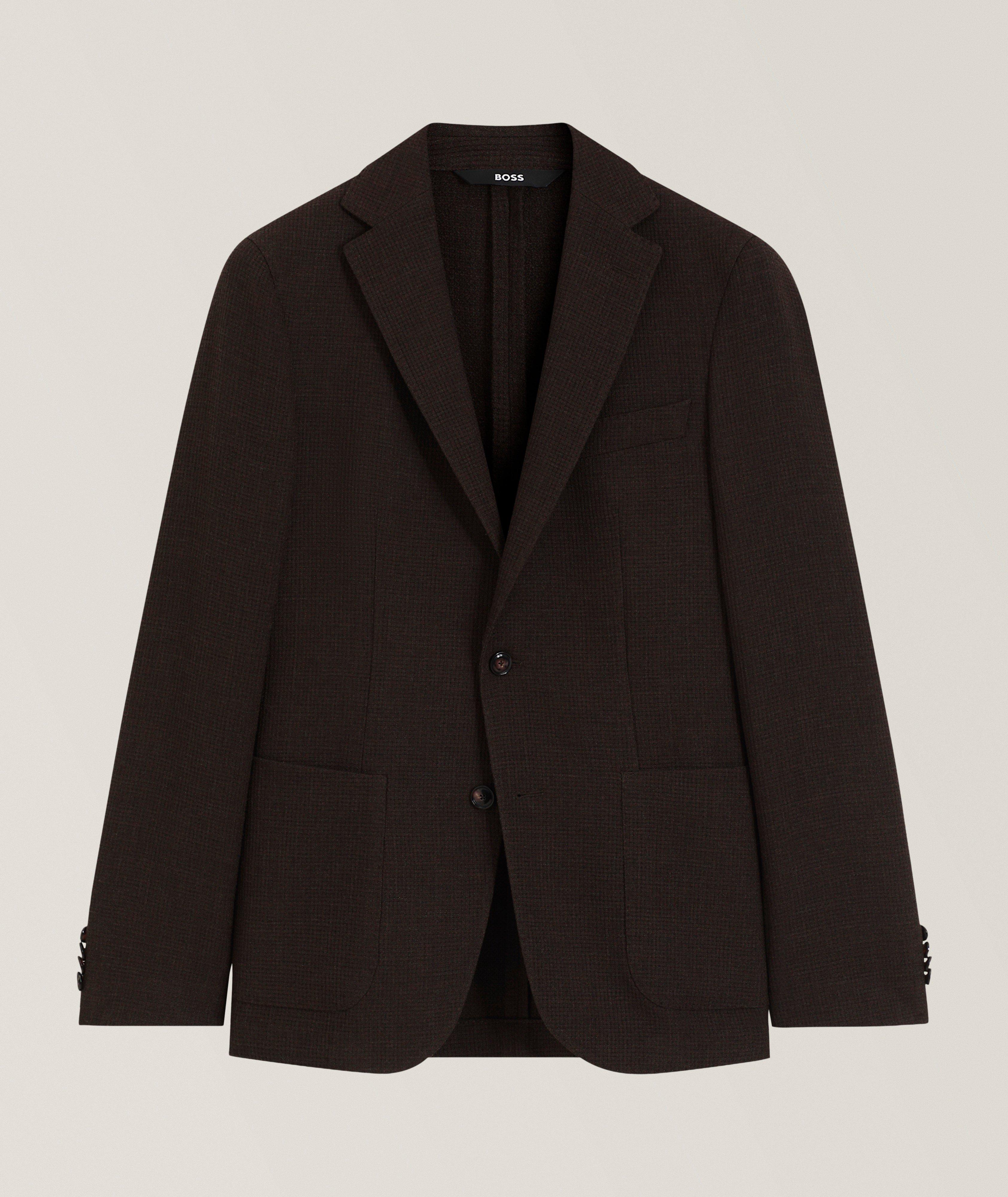 BOSS Slim-Fit Hanry Wool Sport Jacket