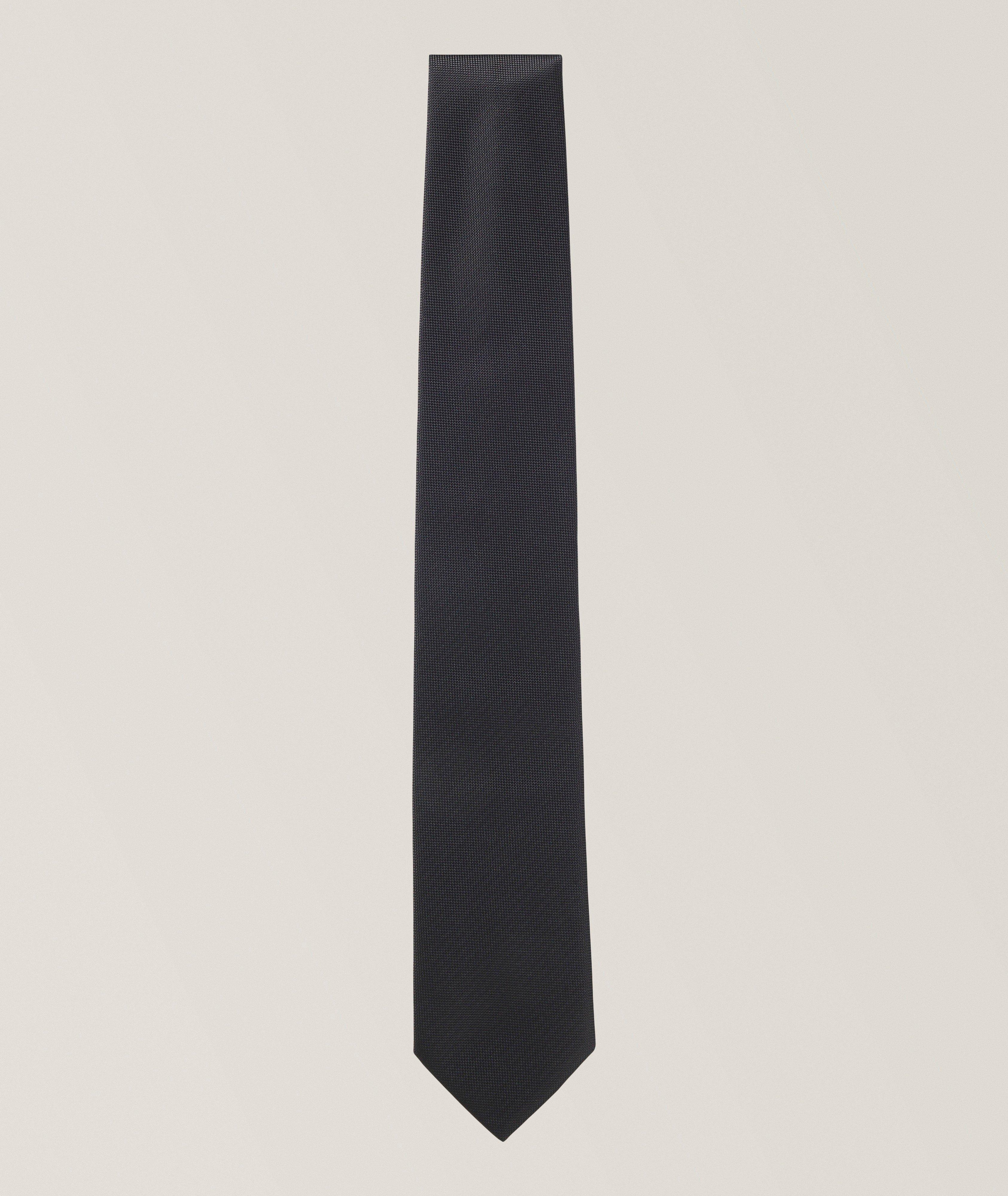 BOSS Jacquard Silk-Blend Tie
