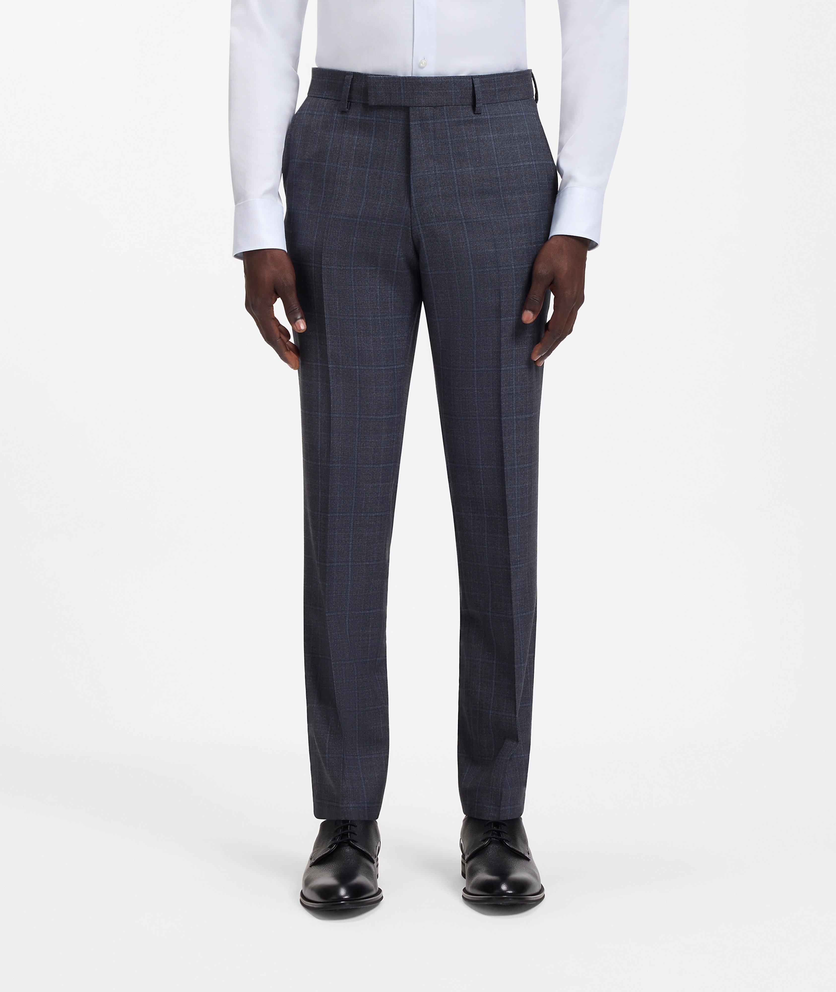Slim-Fit Checked Wool Suit  image 4