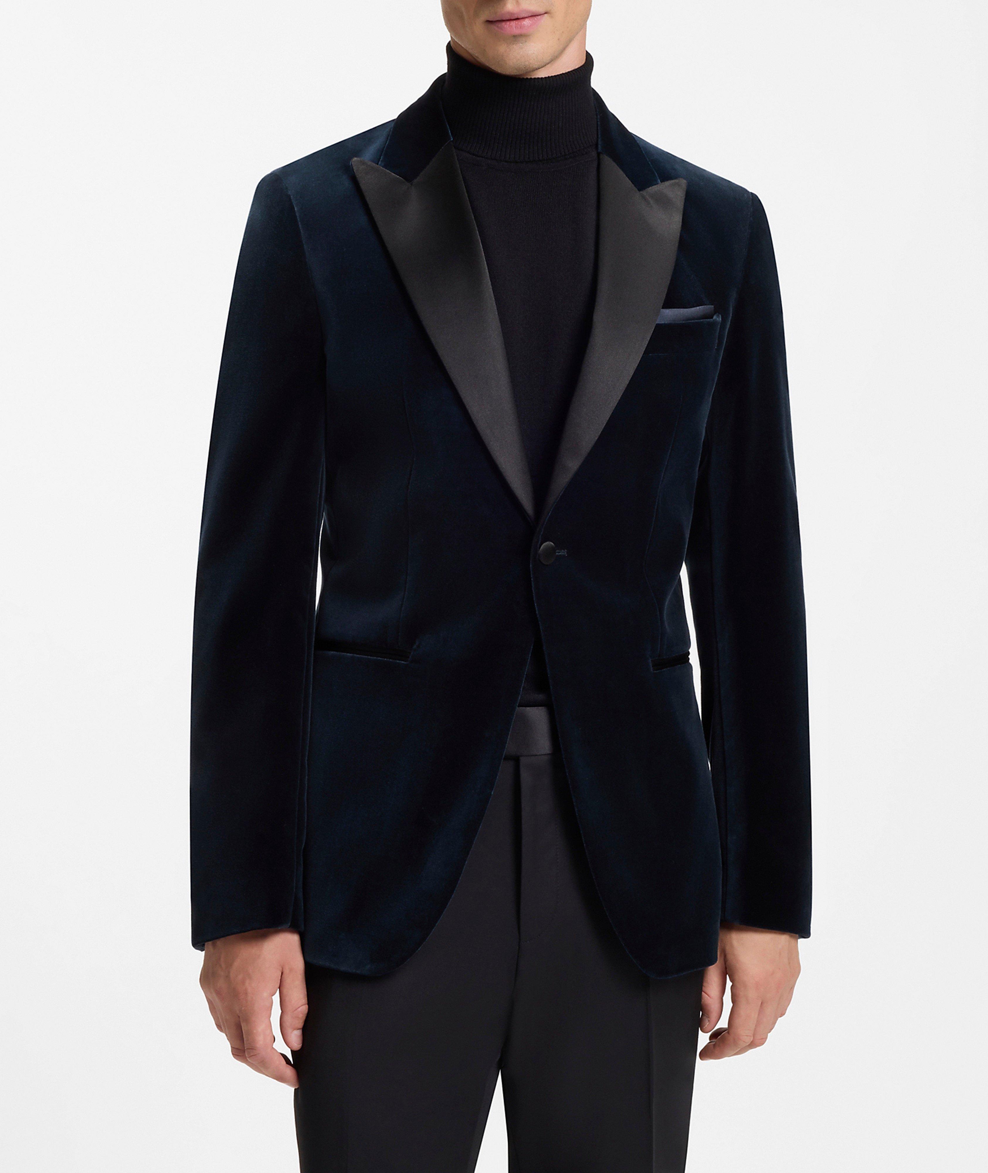 Slim-Fit Hutson Velvet Tuxedo Jacket image 1