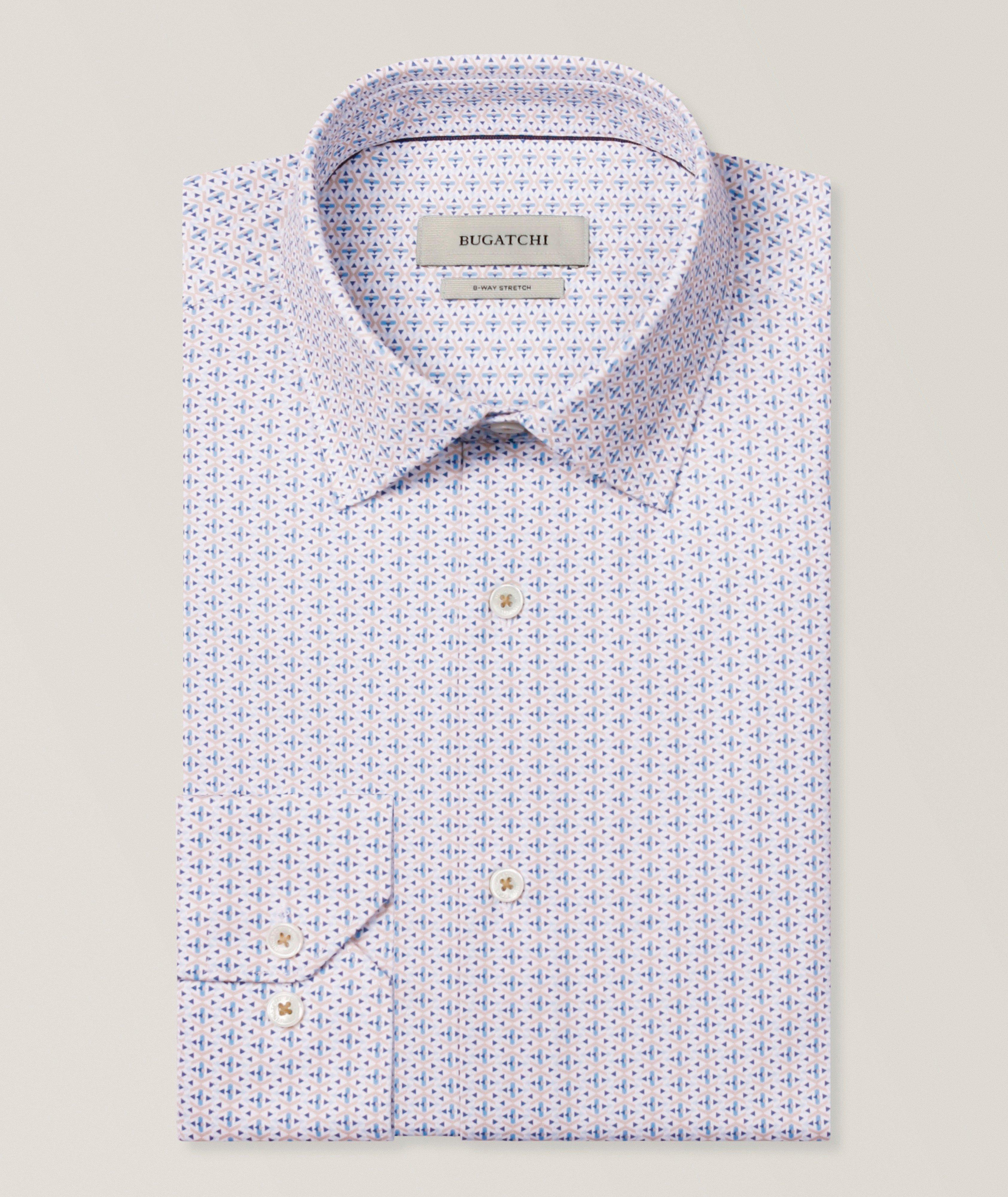 Bugatchi James Geometric OoohCotton Shirt