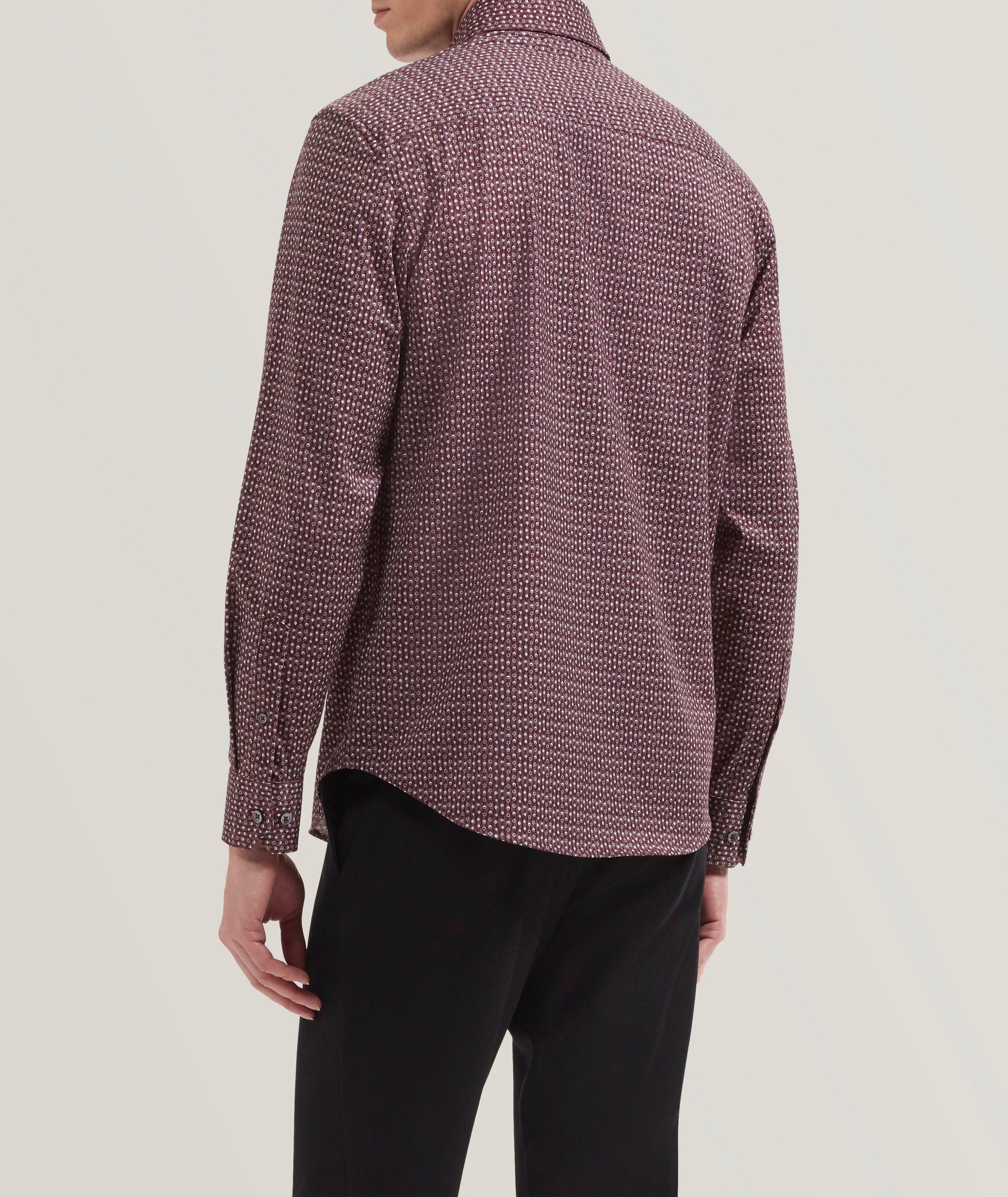 Devon Micro-Print OoohCotton Shirt image 3