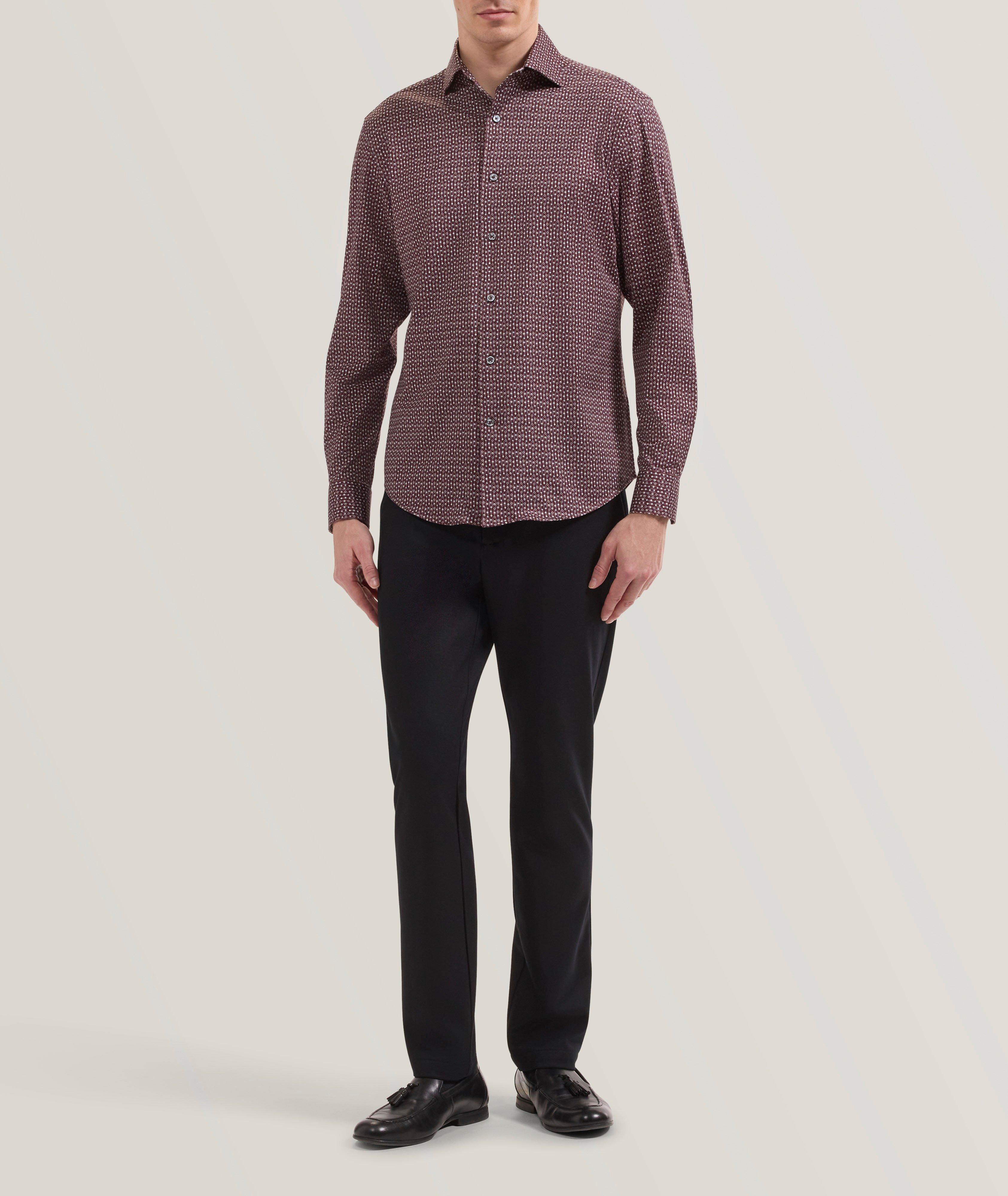 Devon Micro-Print OoohCotton Shirt image 5