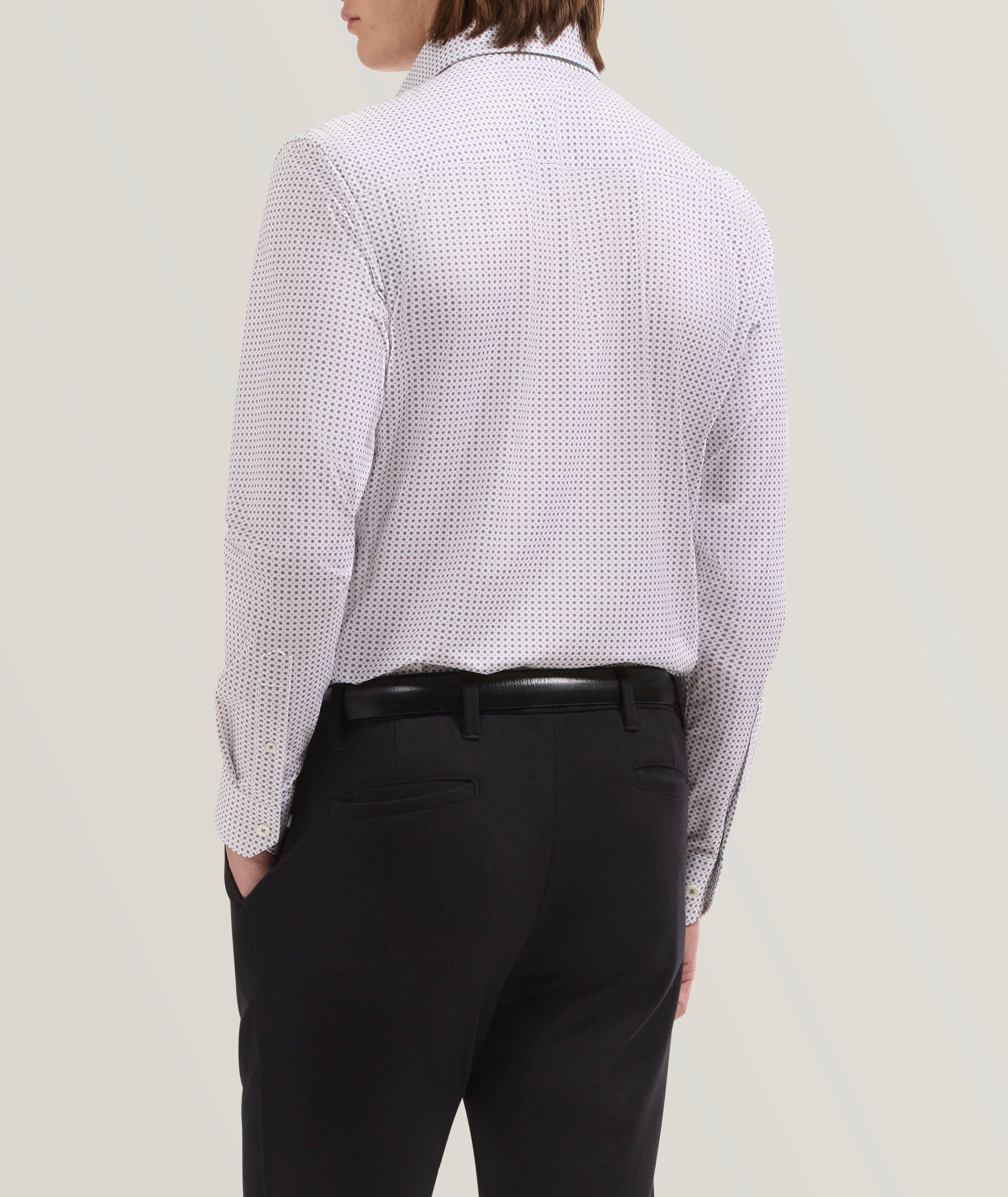 Chemise OoohCotton micro-géométrique Devon image 3