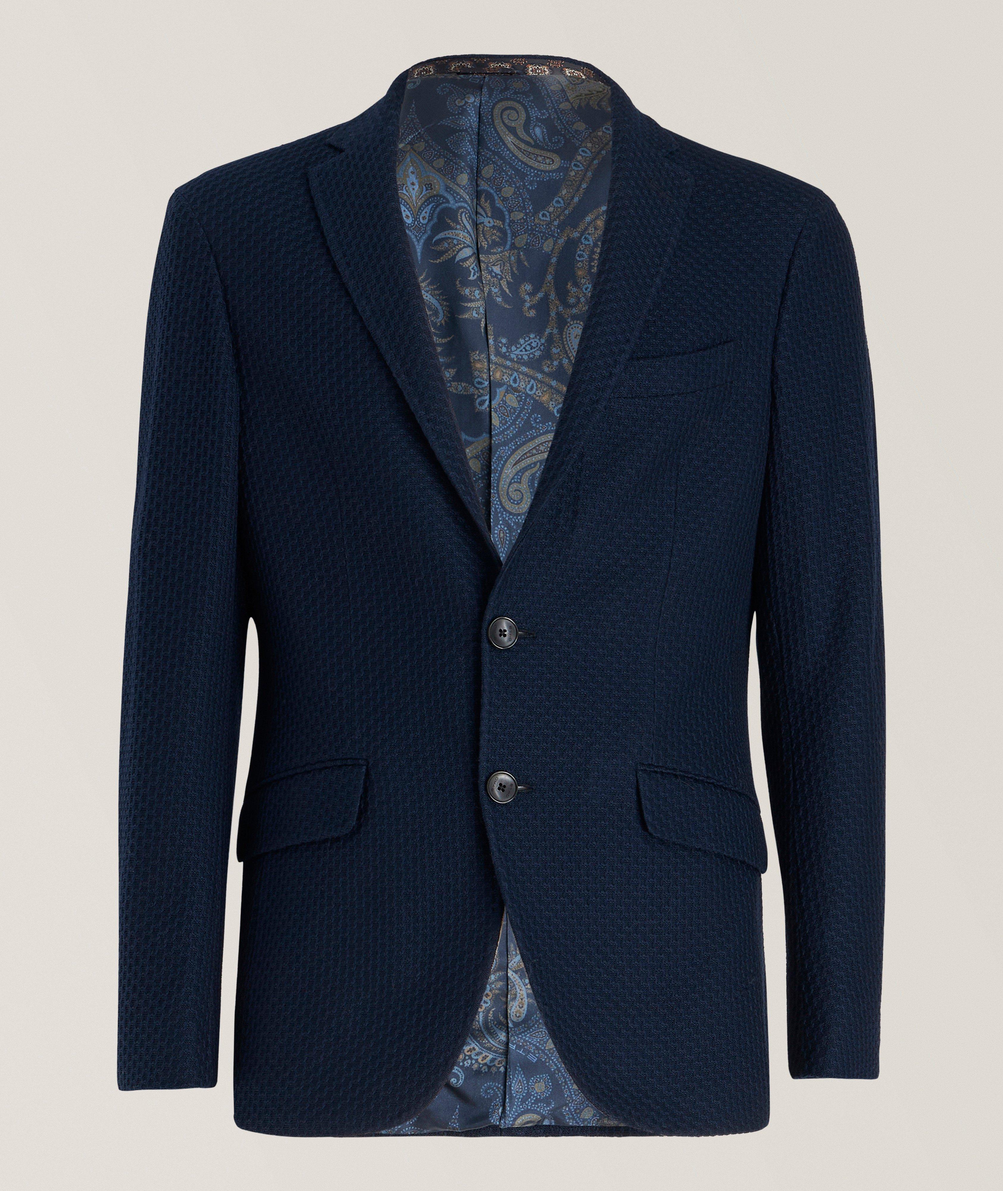 Etro Houndstooth Wool-Blend Sport Jacket | Sport Jackets | Harry Rosen