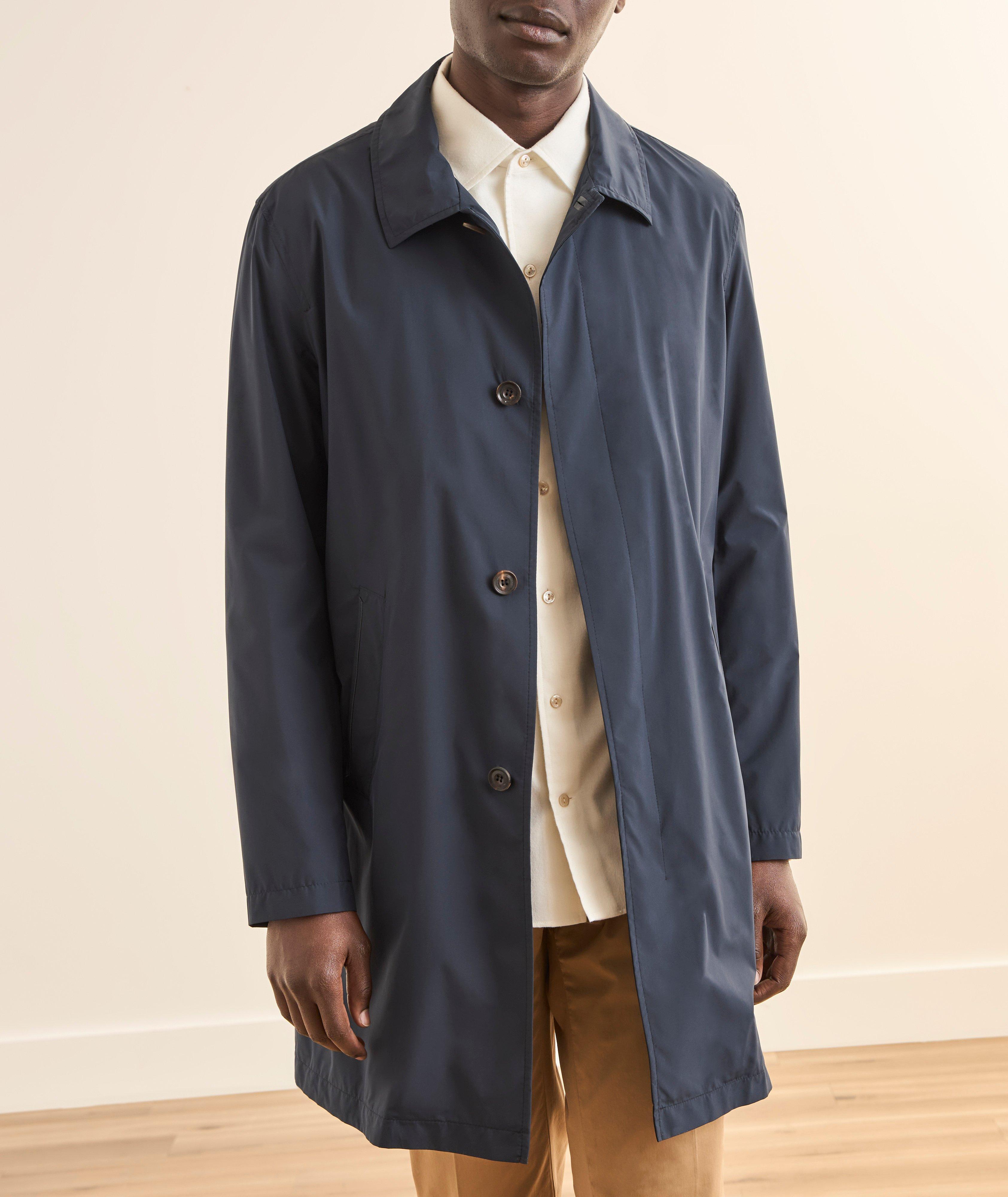 Water-Repellent Trench Raincoat image 1