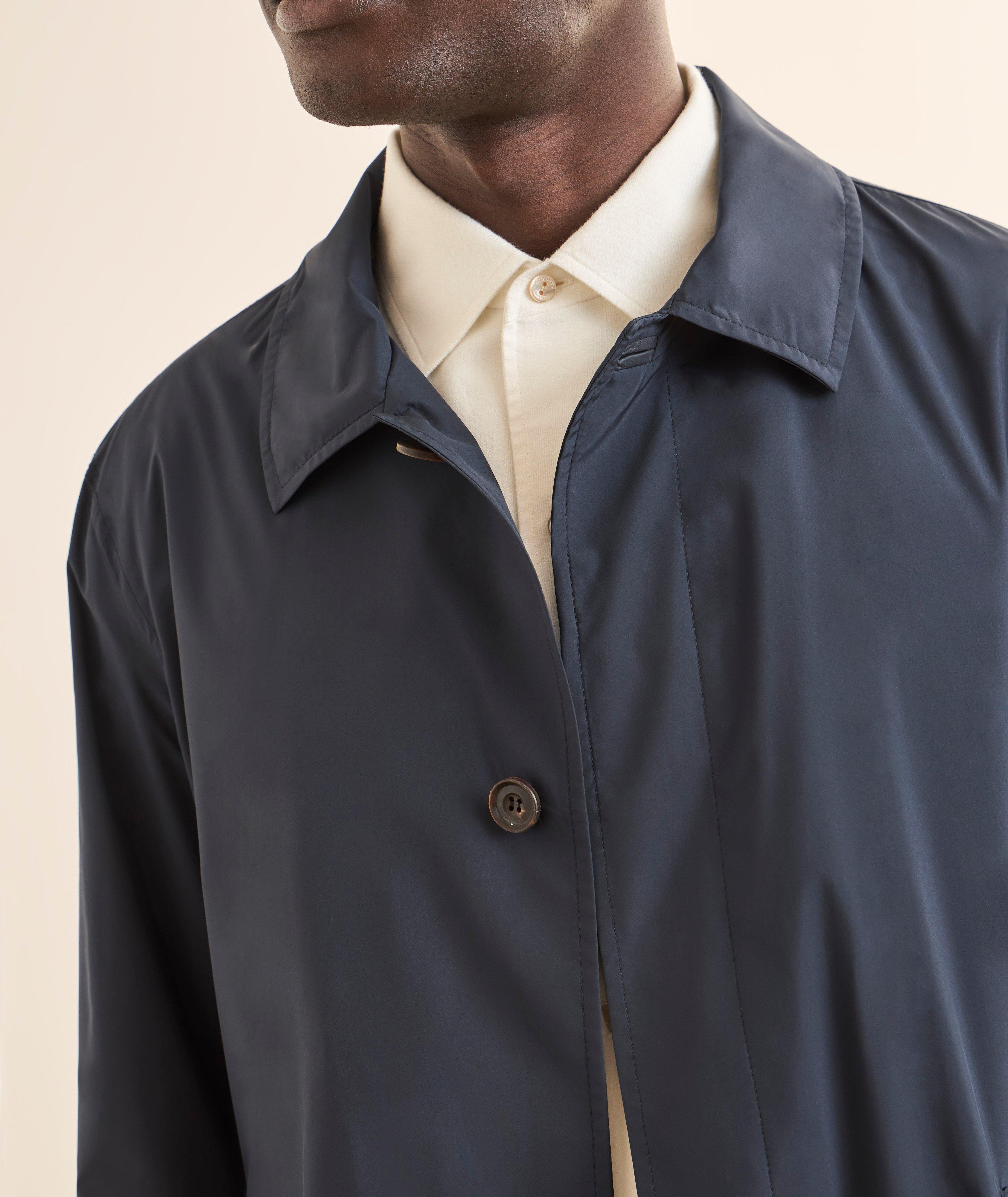 Water-Repellent Trench Raincoat image 3