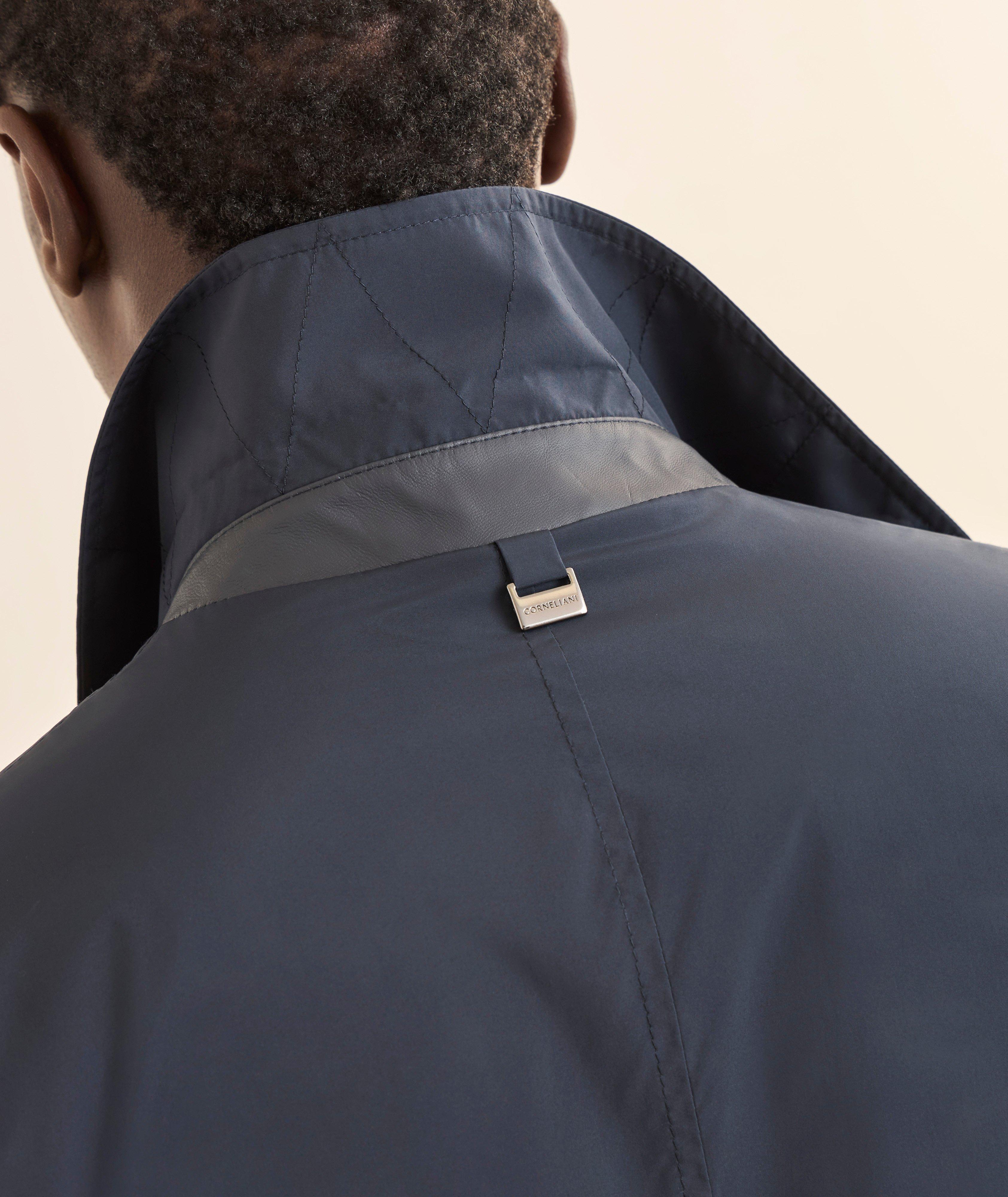 Water-Repellent Trench Raincoat image 4