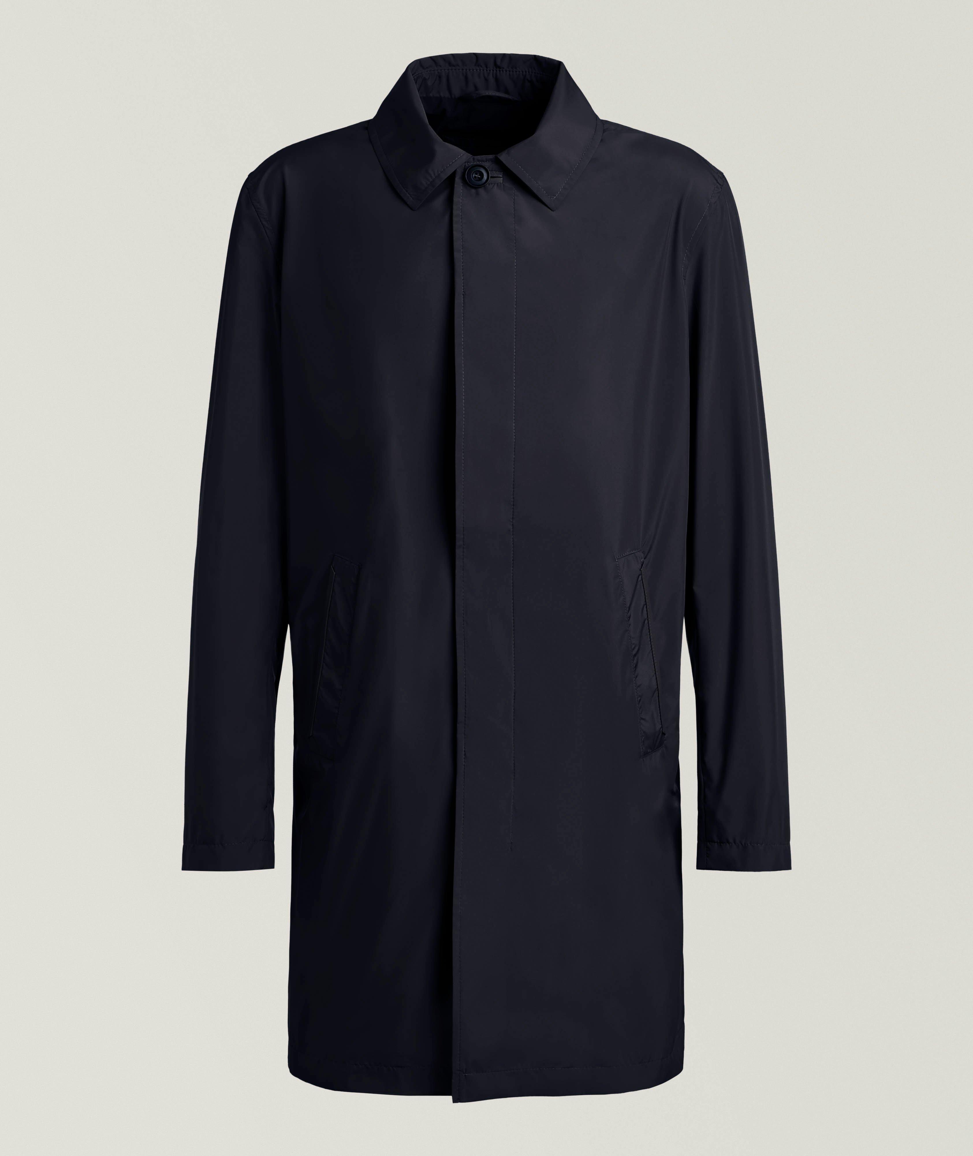 Water-Repellent Trench Raincoat image 0