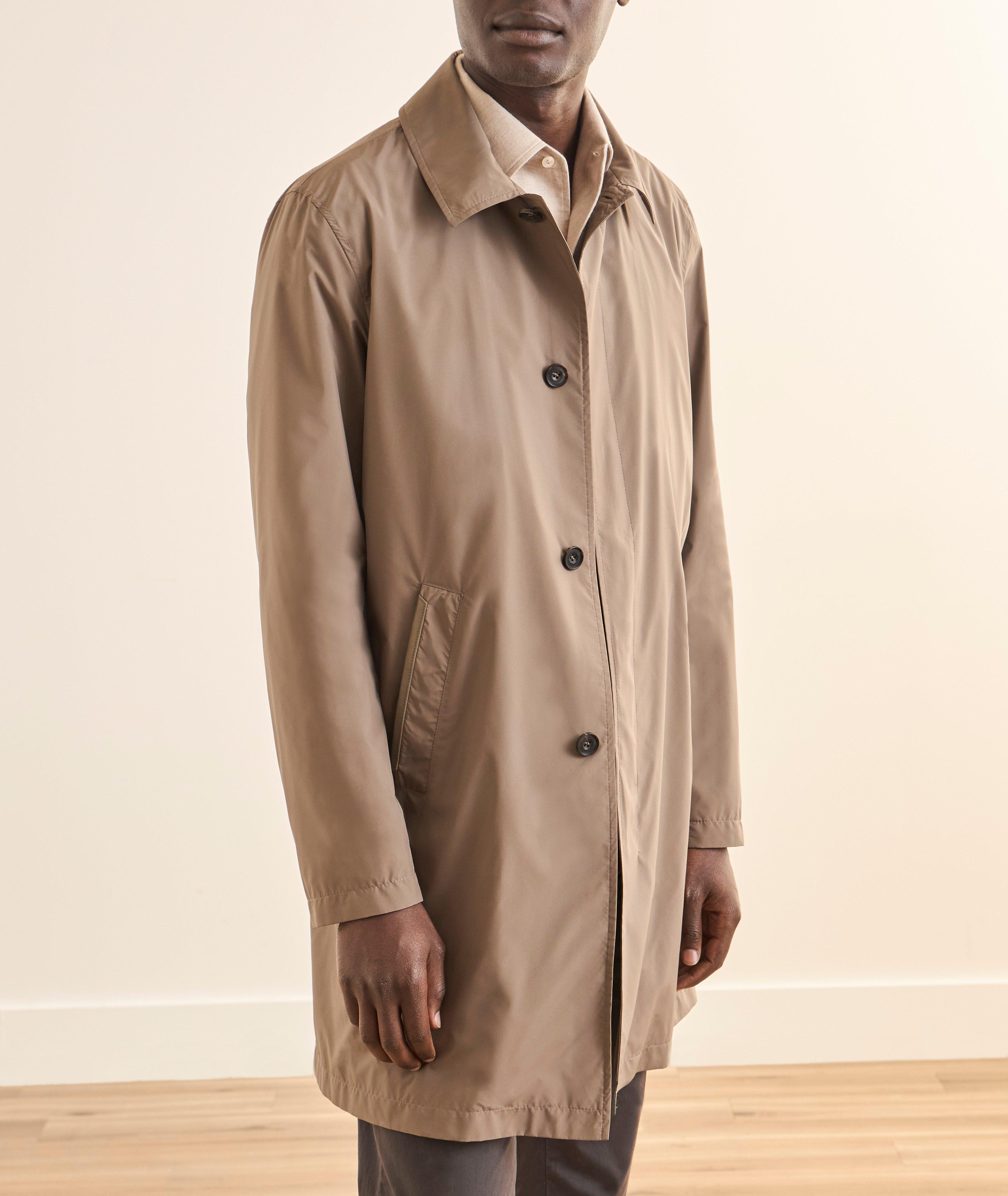 Water-Repellent Trench Raincoat image 1