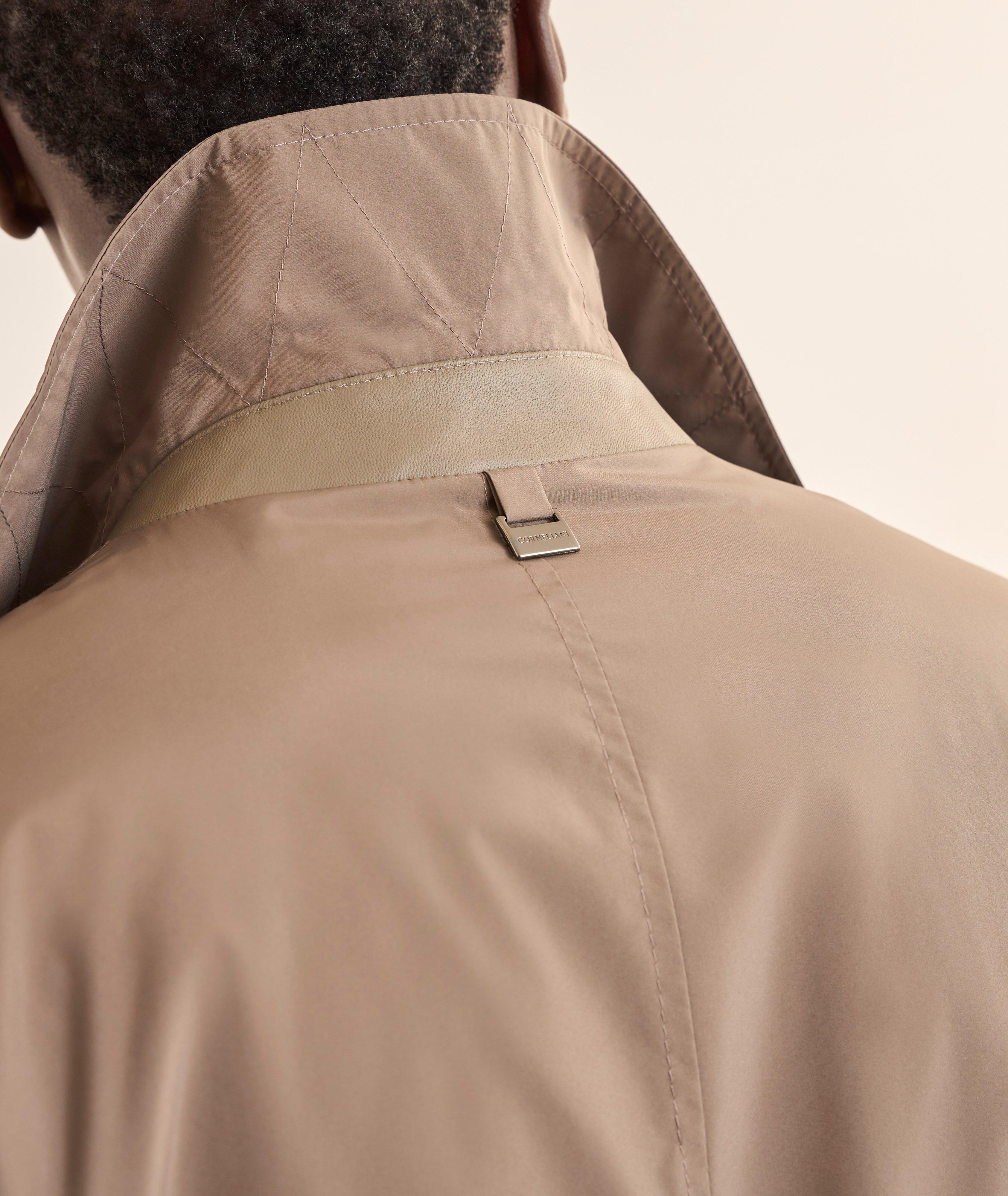 Water-Repellent Trench Raincoat image 4
