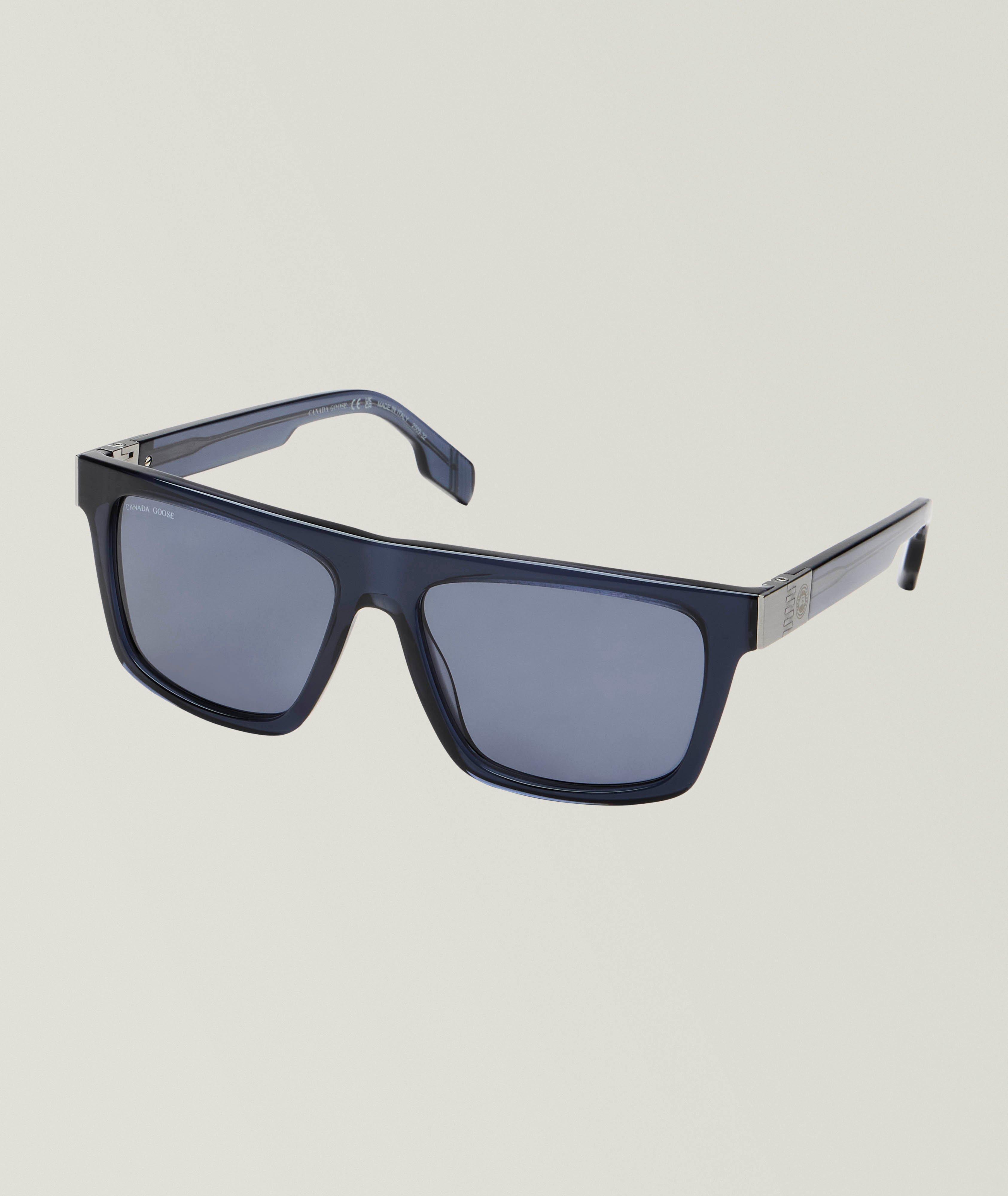 Canada Goose Transparent Rectangular Sunglasses