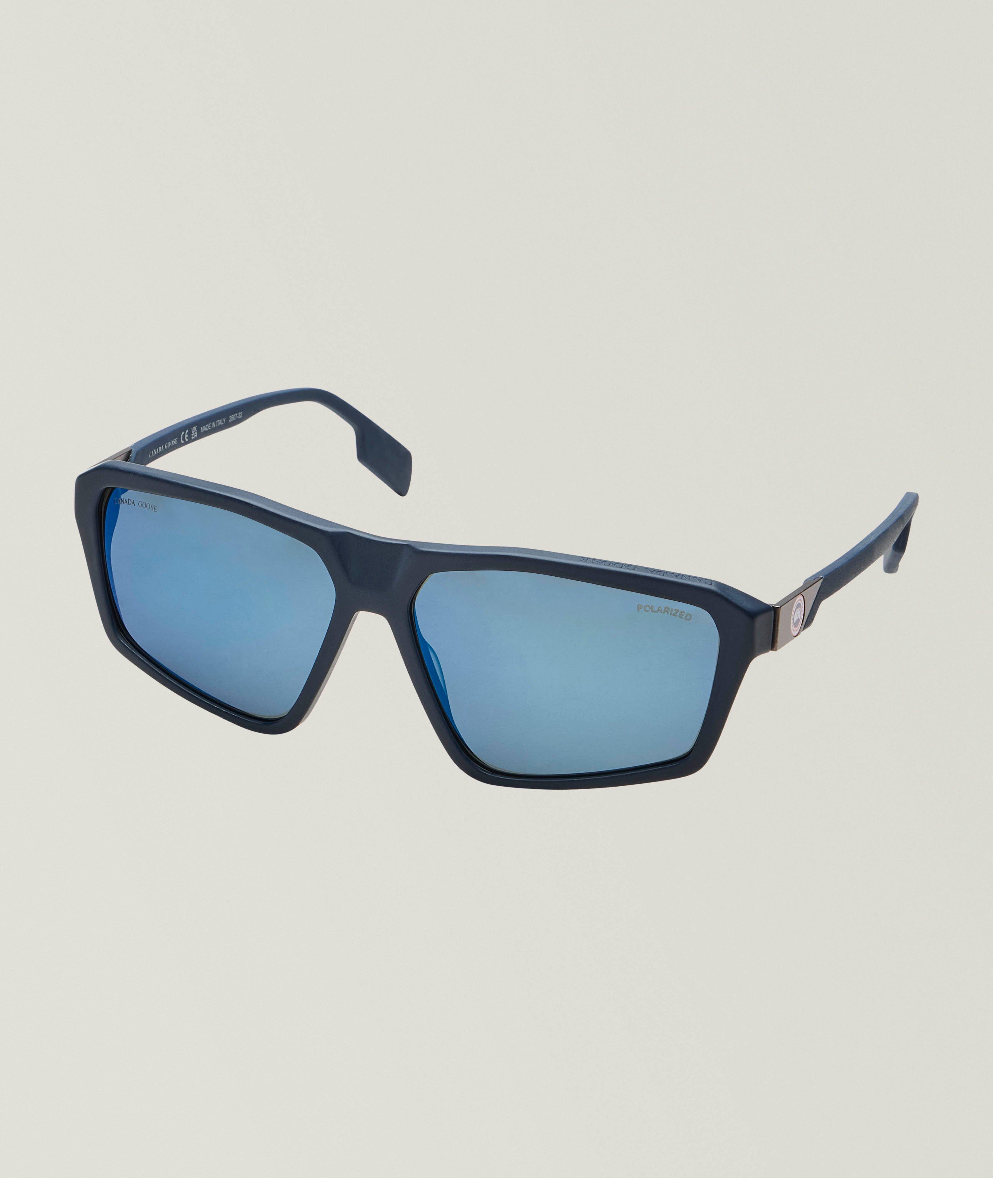Canada Goose Matte Polarized Geometric Sunglasses
