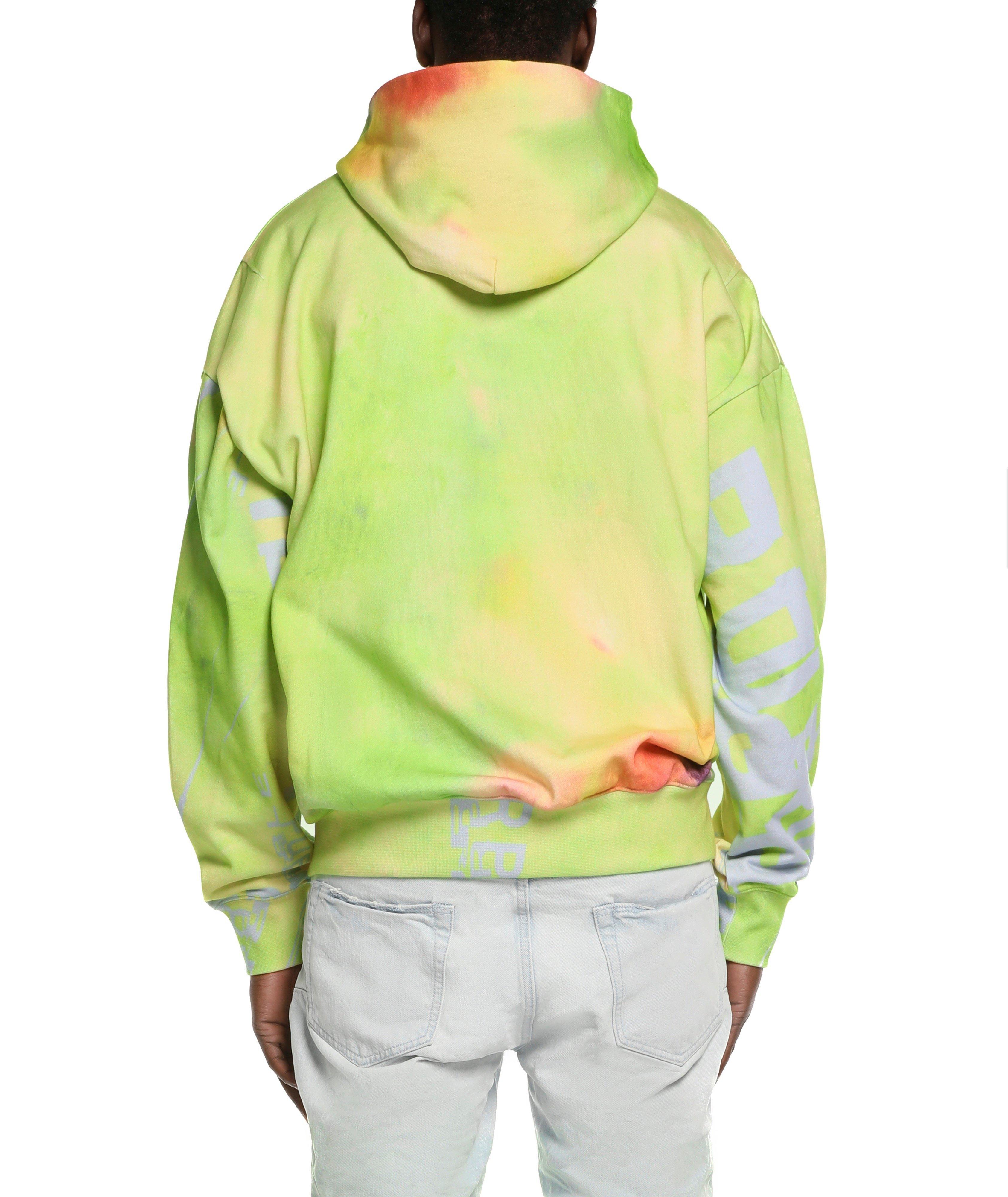 Tie Dye Split Logo Hooded Sweatshirt image 2