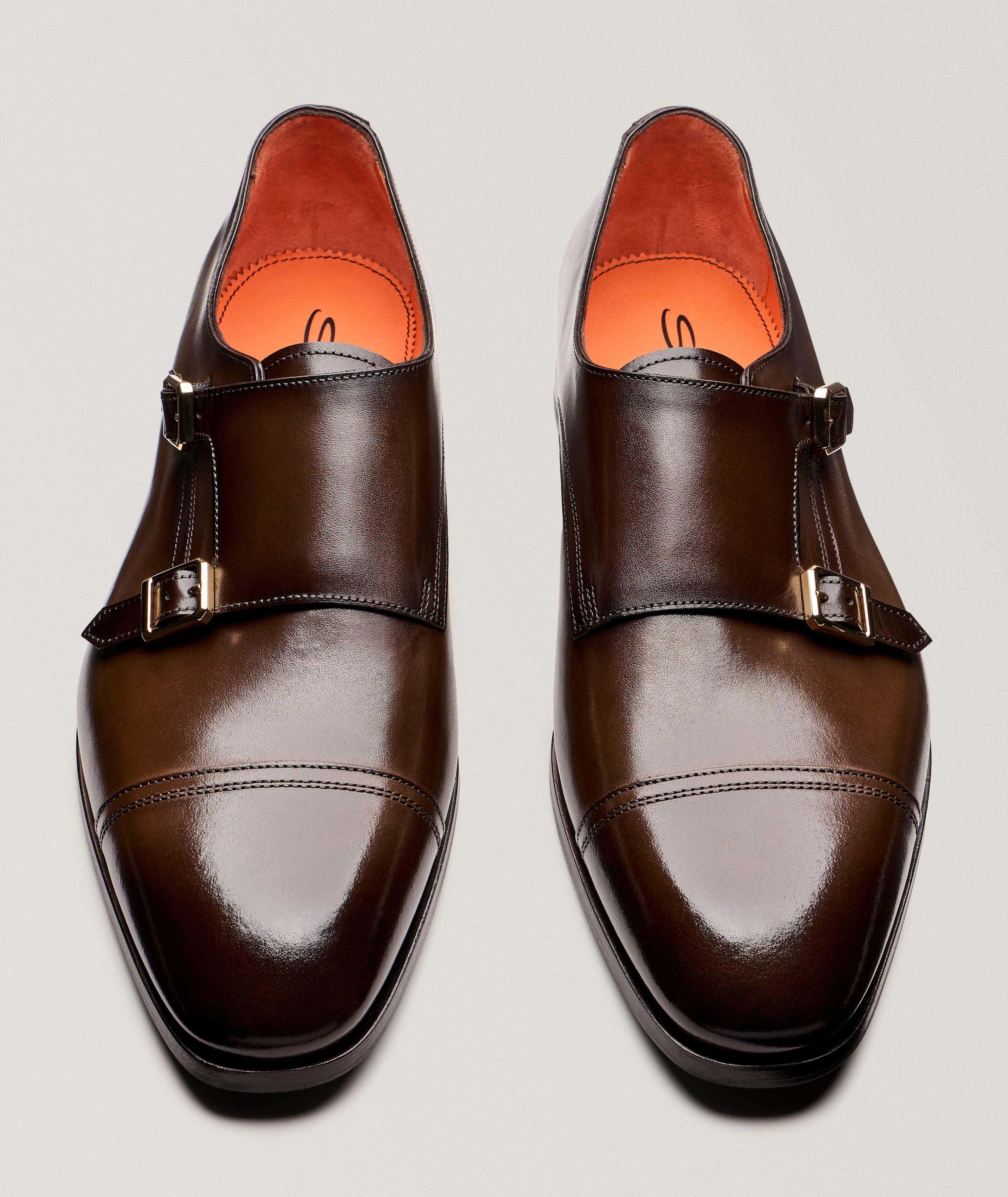 Chaussures double boucle en cuir Axel image 1