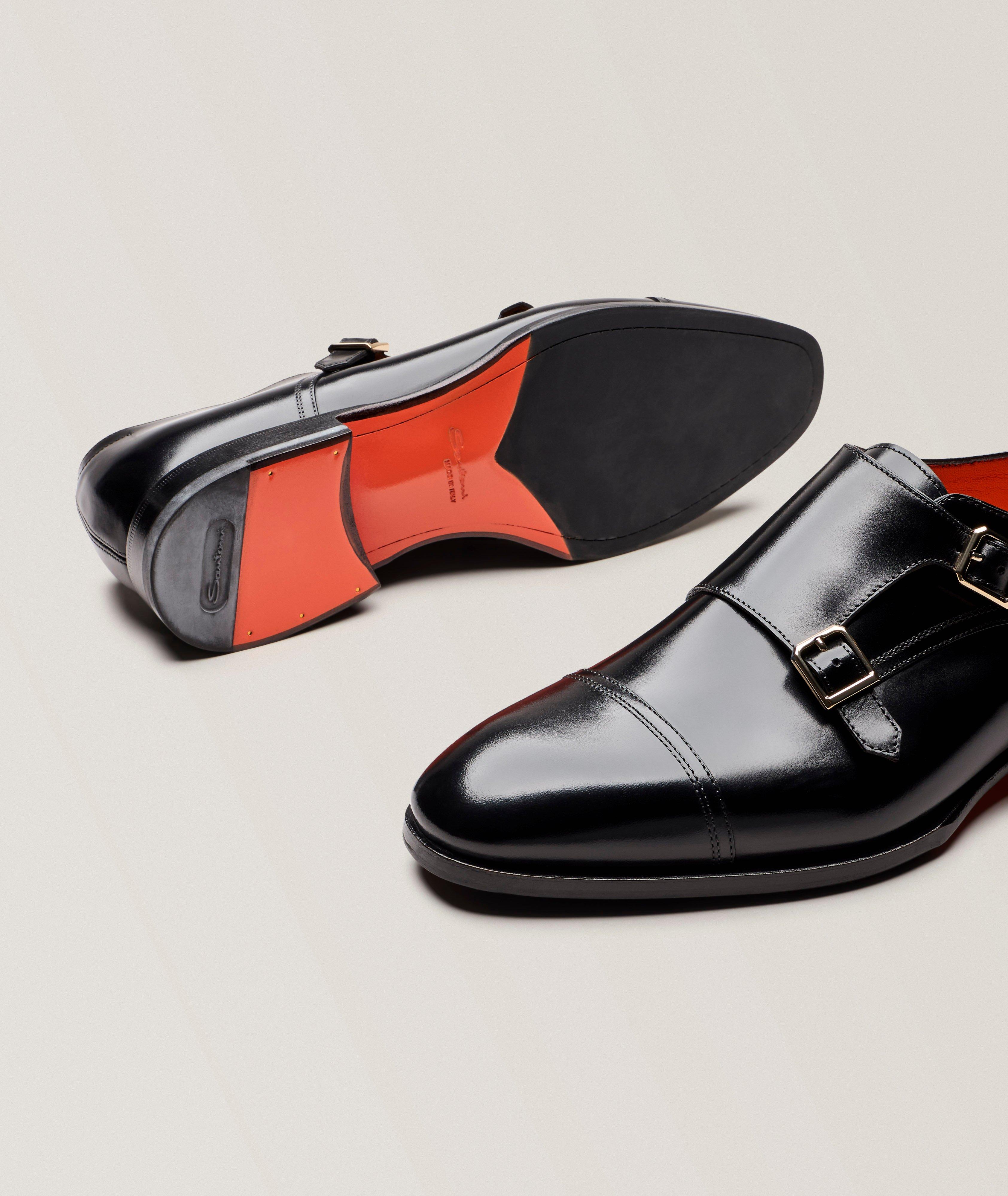 Chaussures double boucle en cuir Axel image 3