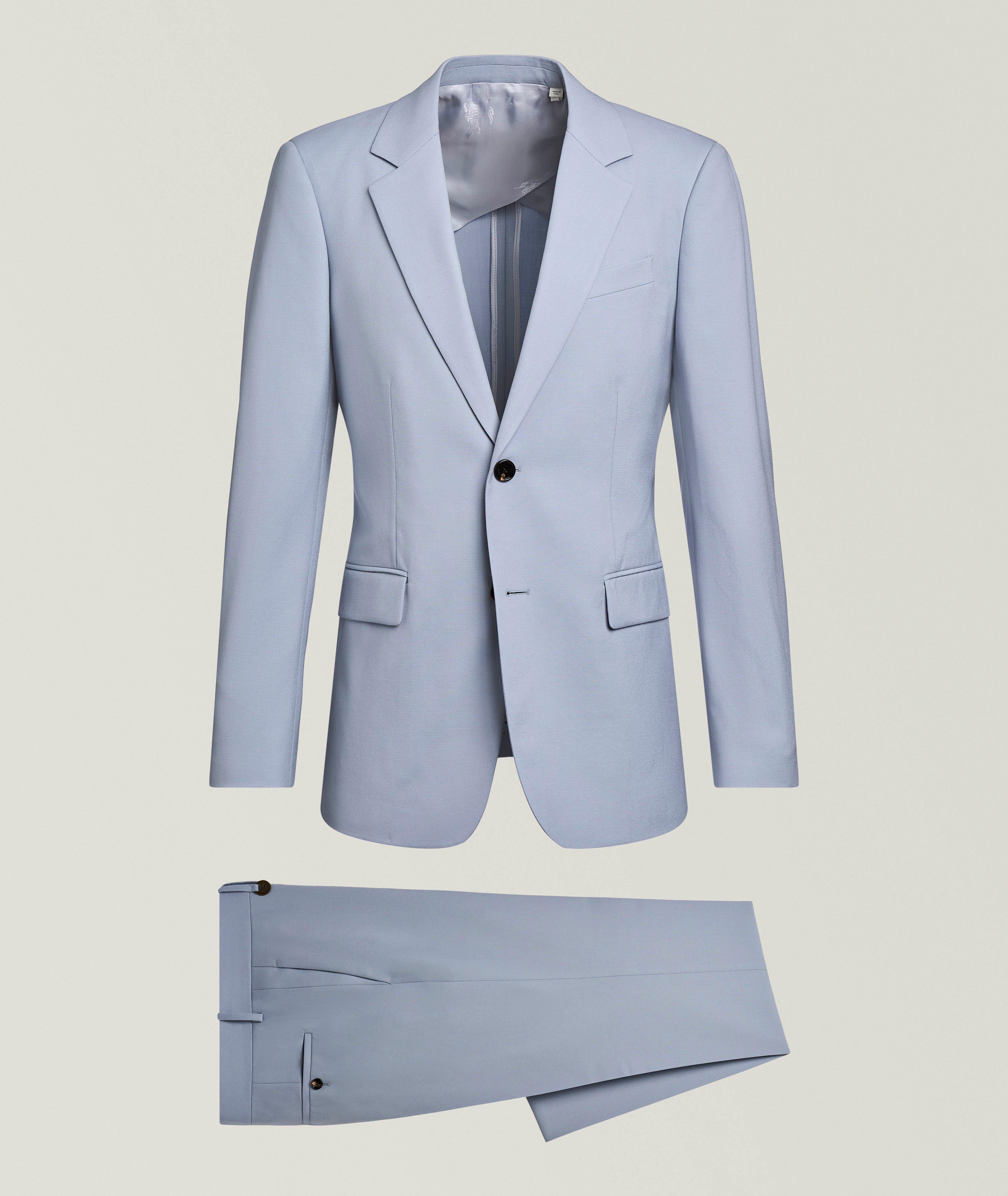 Burberry Bond Wool Canvas Suit