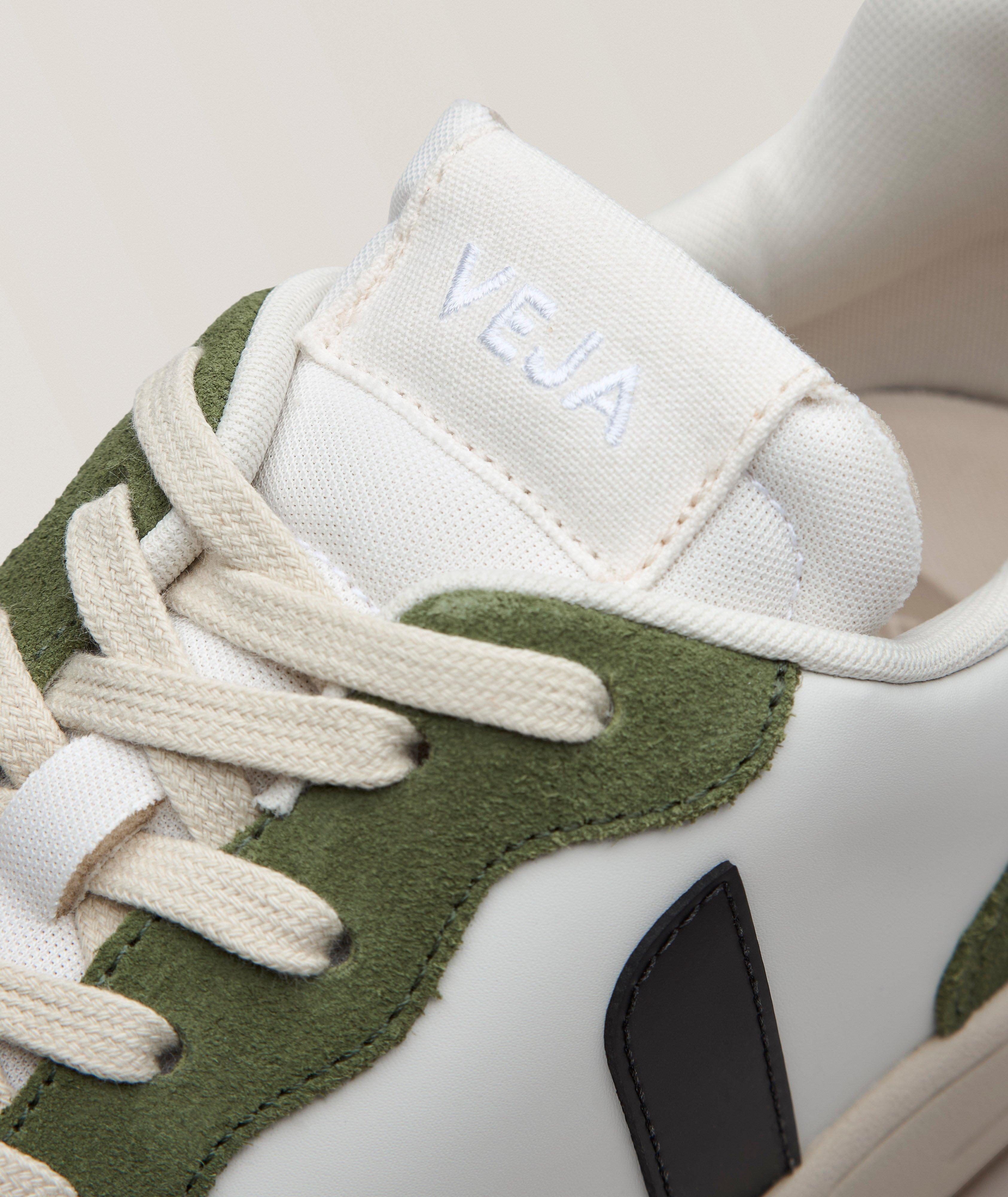 V-10 Logo Leather Sneakers image 2