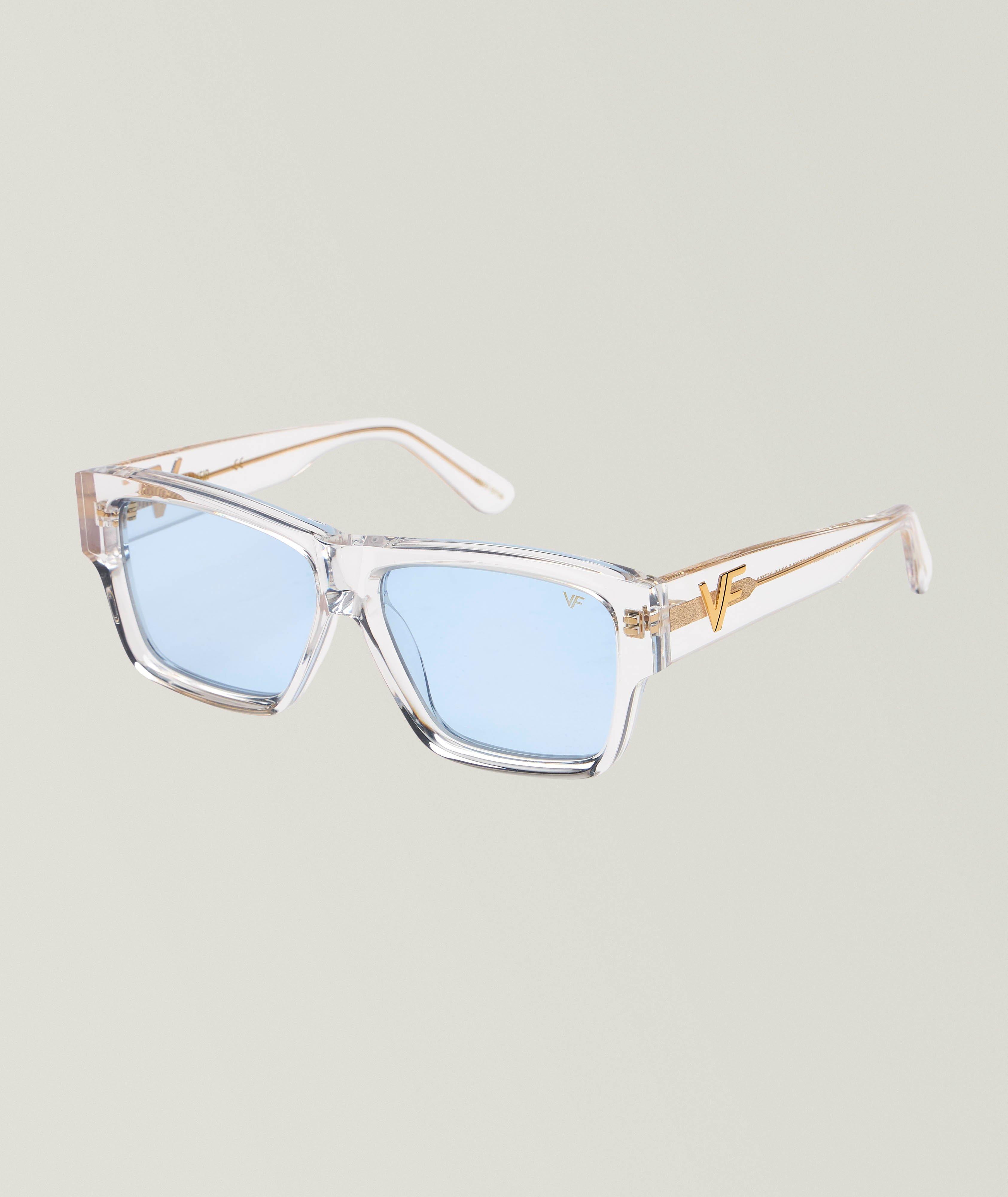 Vintage Frames Heir Translucent Square Sunglasses