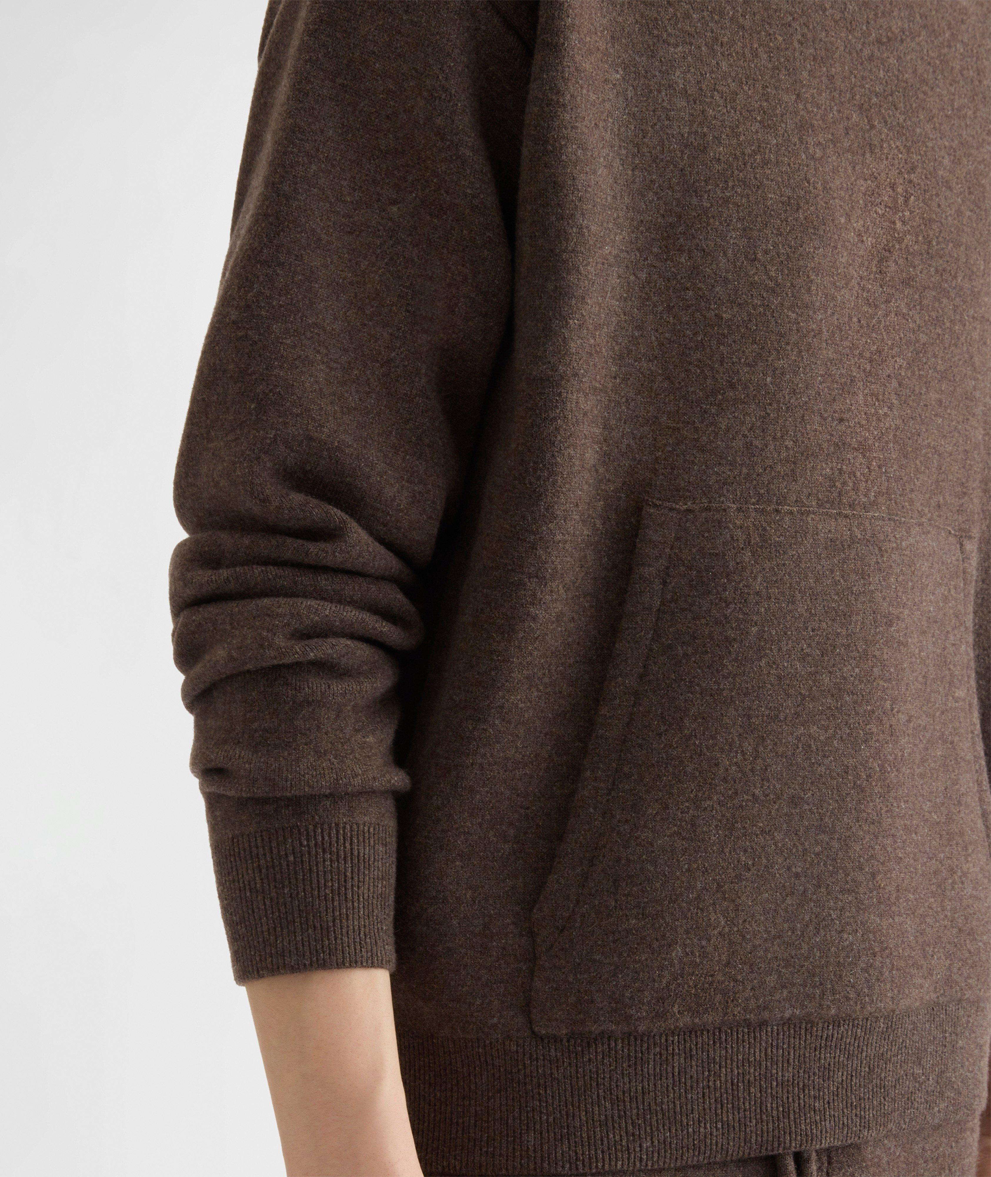 Cashmere-Blend Hooded Sweater image 4
