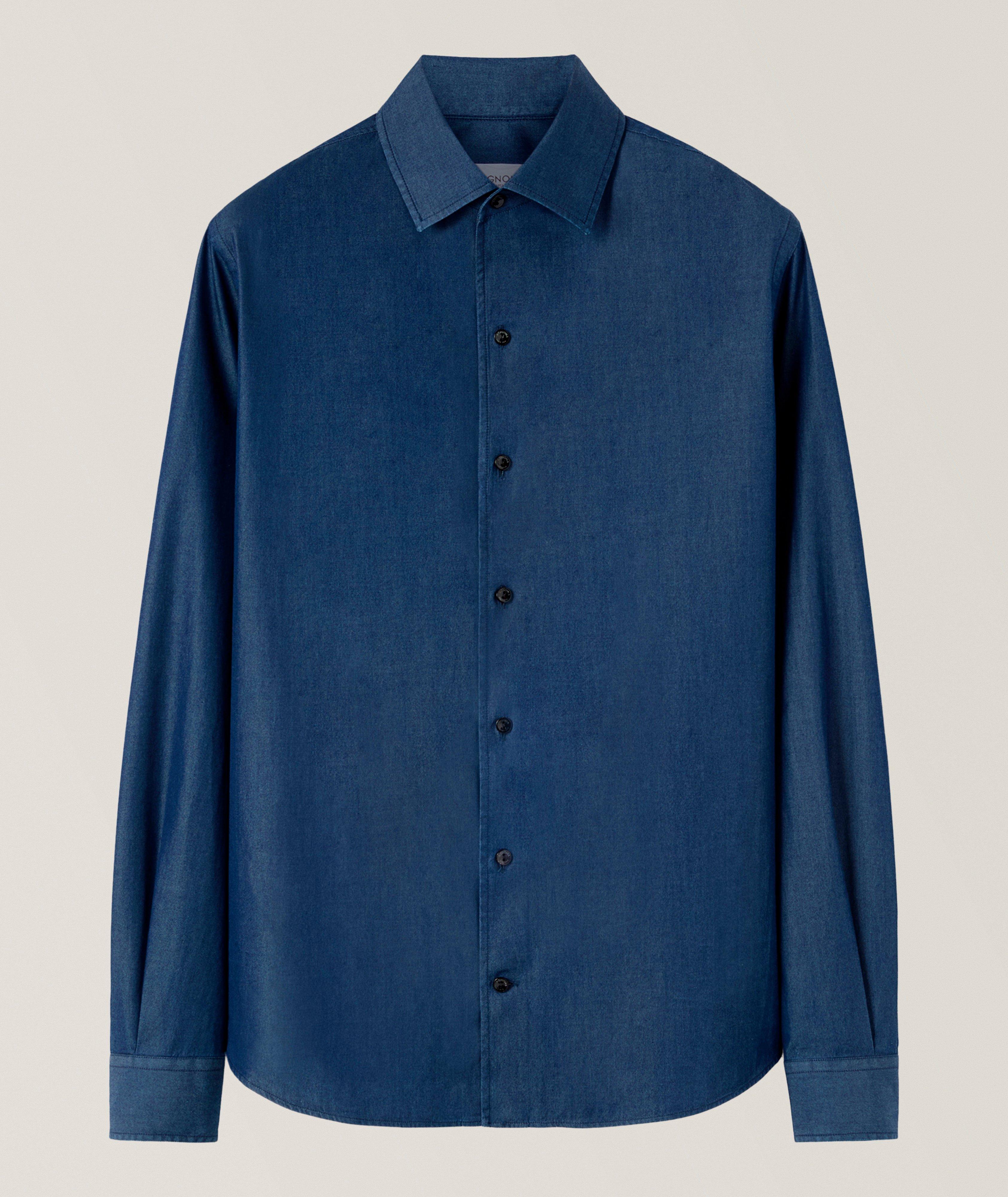 Agnona Cotton Denim Shirt