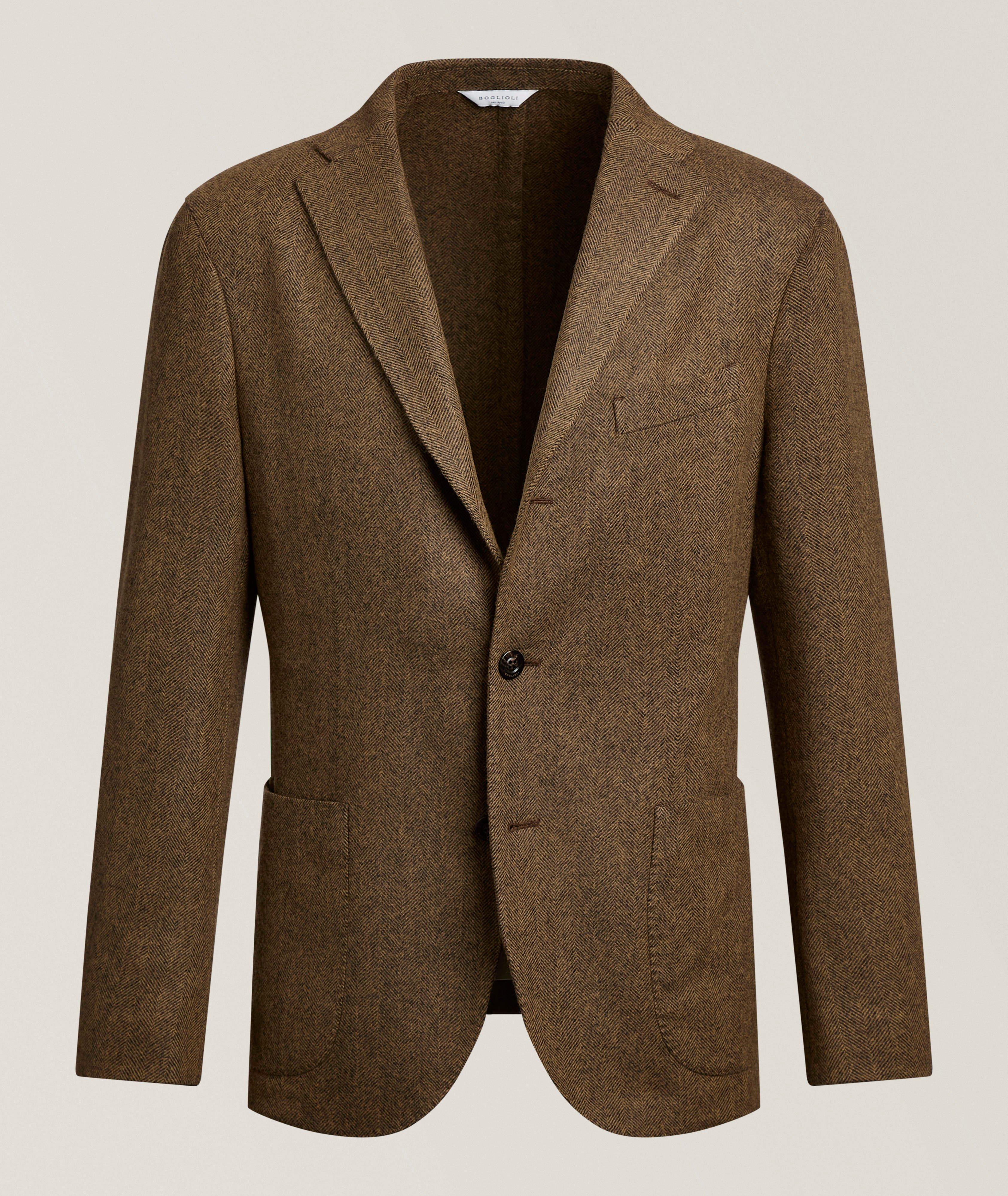 Boglioli Veston sport teint en pièce chevrons
