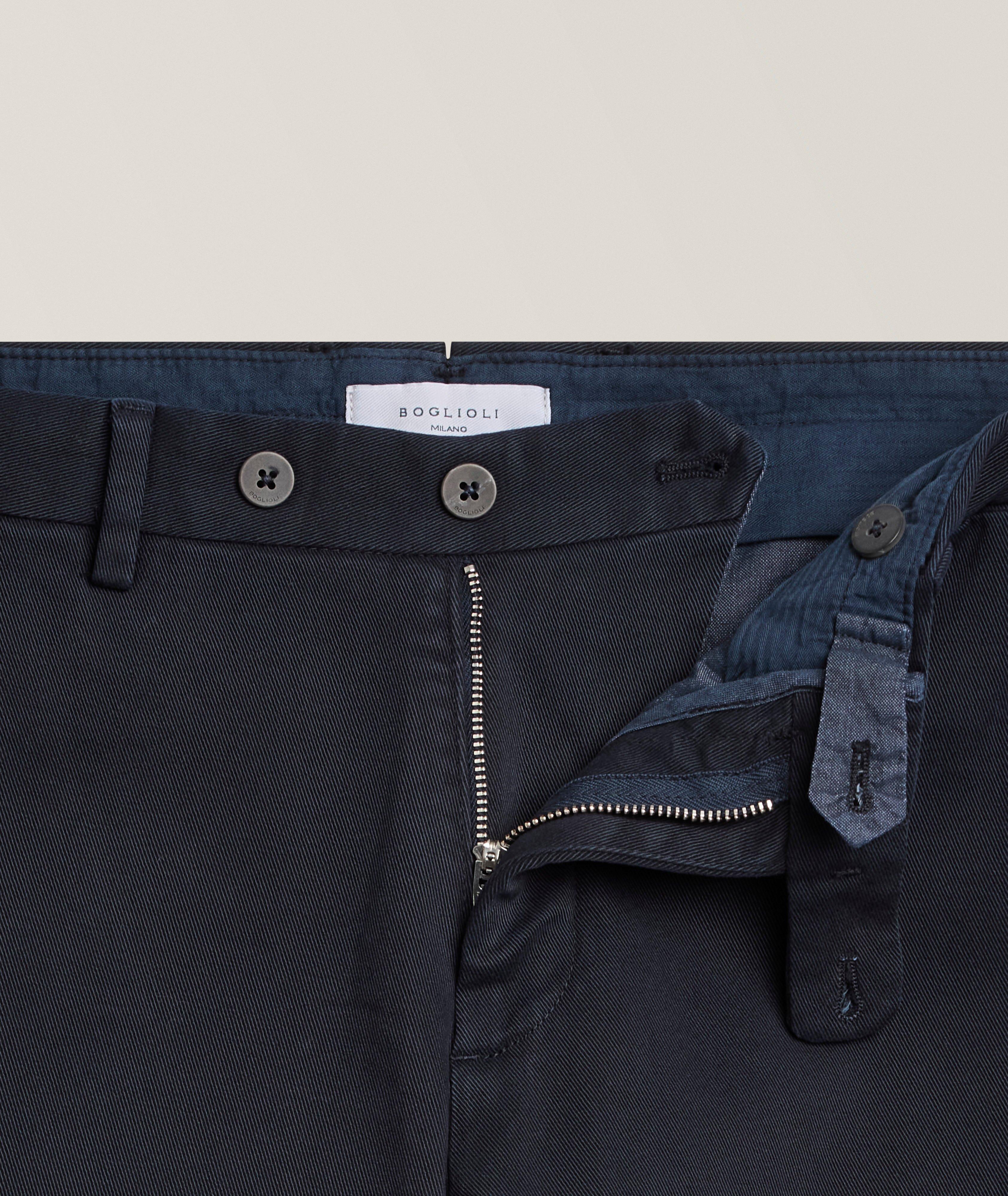 Pantalon chino coton-mélange lavé image 4
