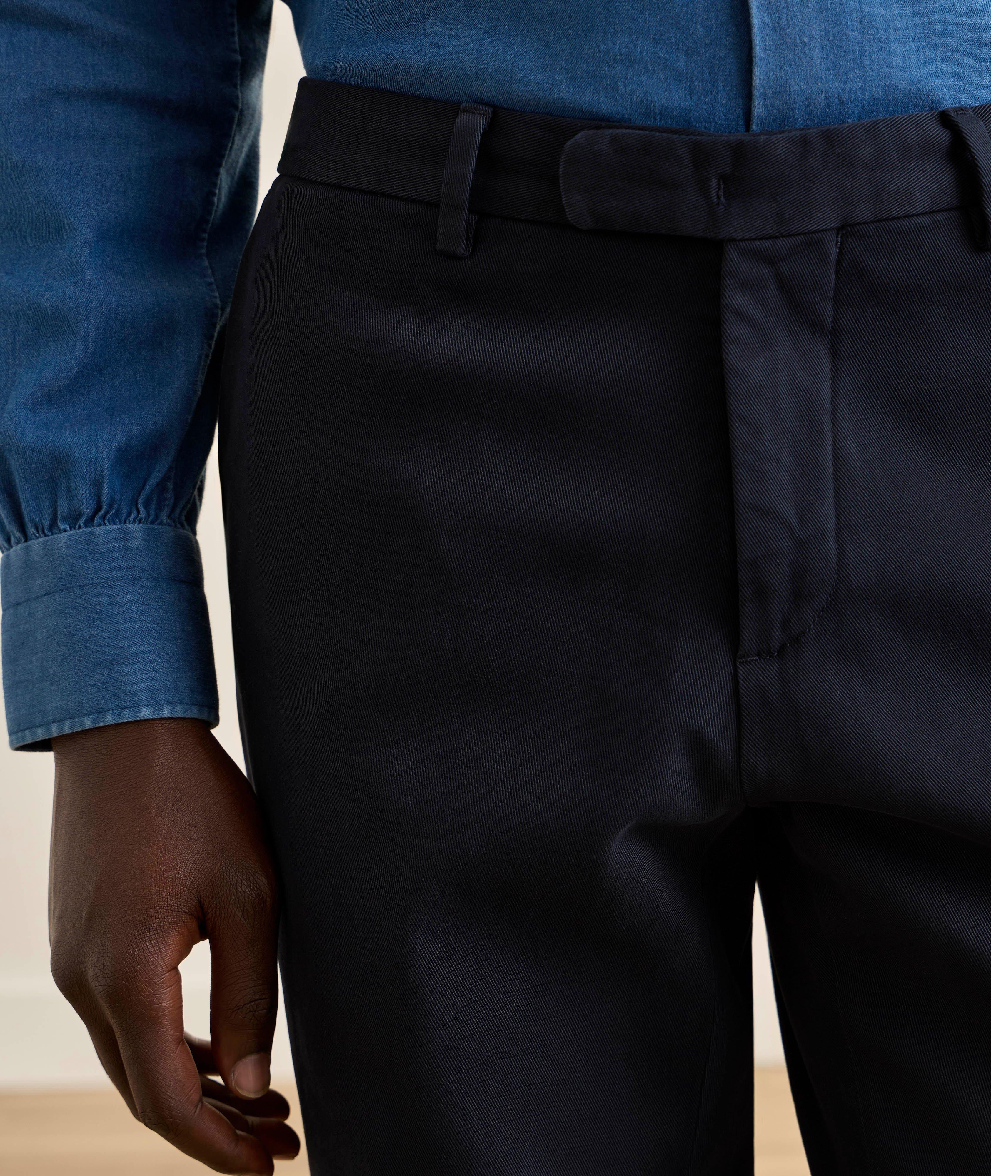 Pantalon chino coton-mélange lavé image 3