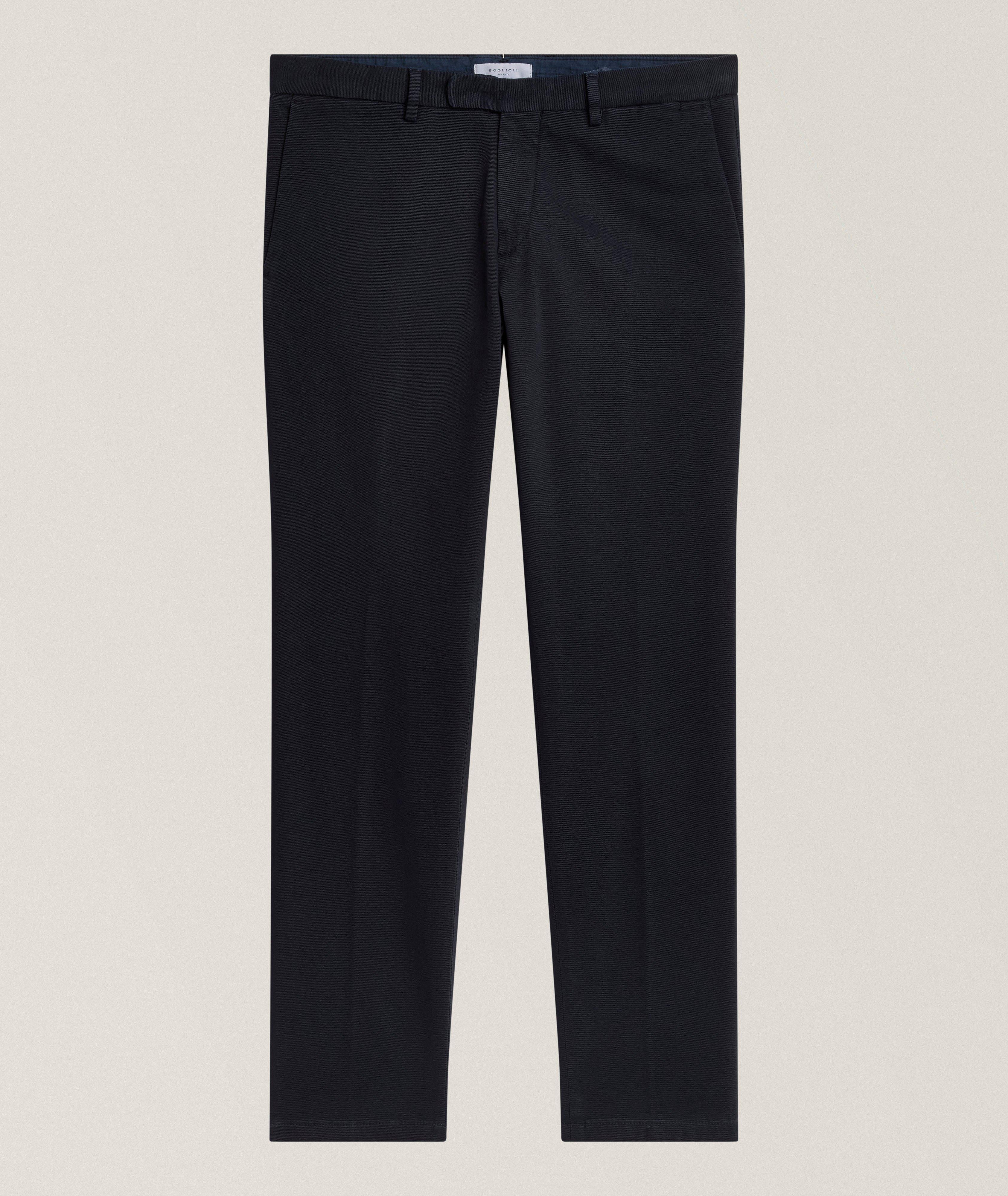 Pantalon chino coton-mélange lavé image 0
