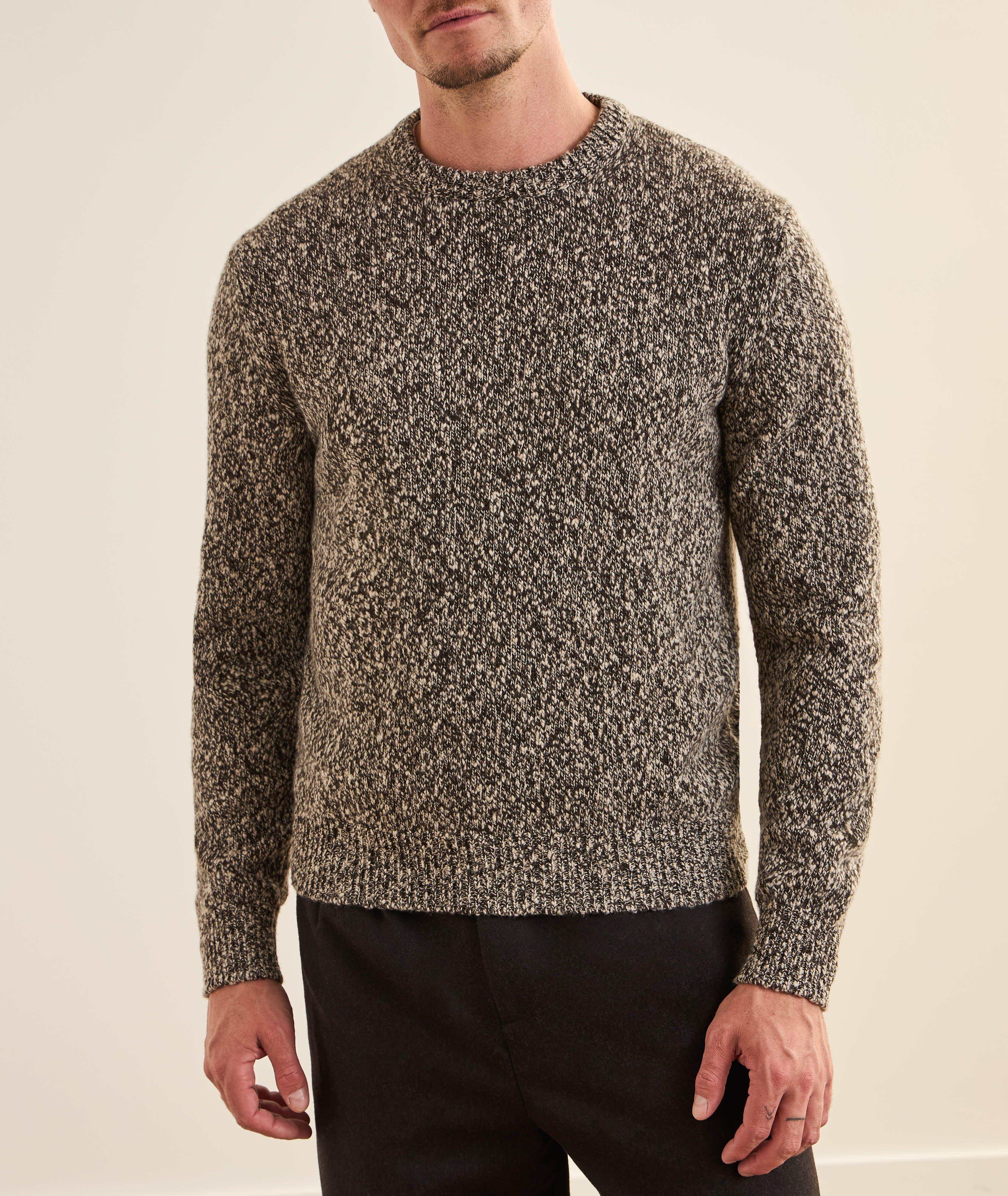 Pull laine-cachemire Mouliné image 1