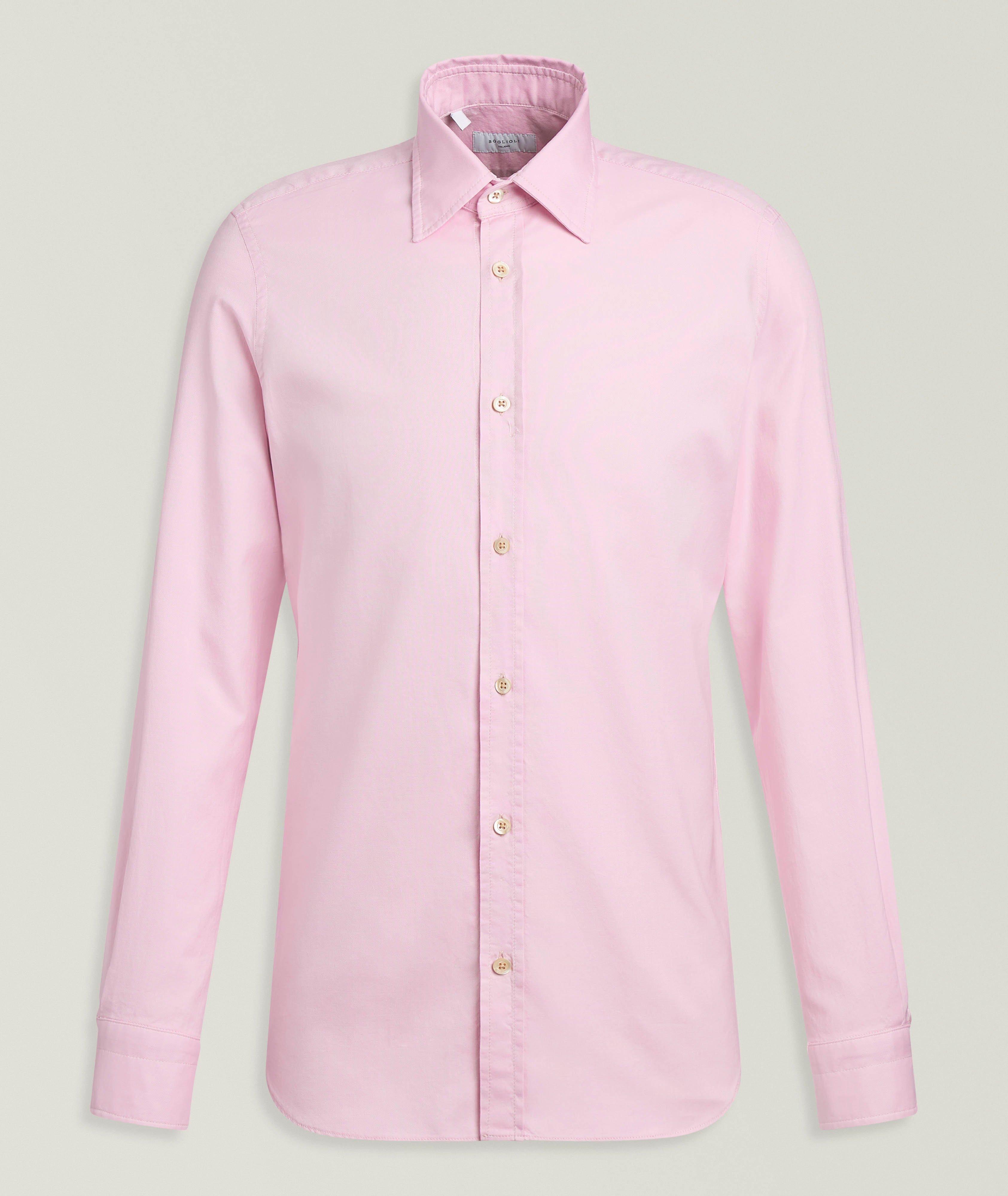 Boglioli Washed Cotton Poplin Shirt