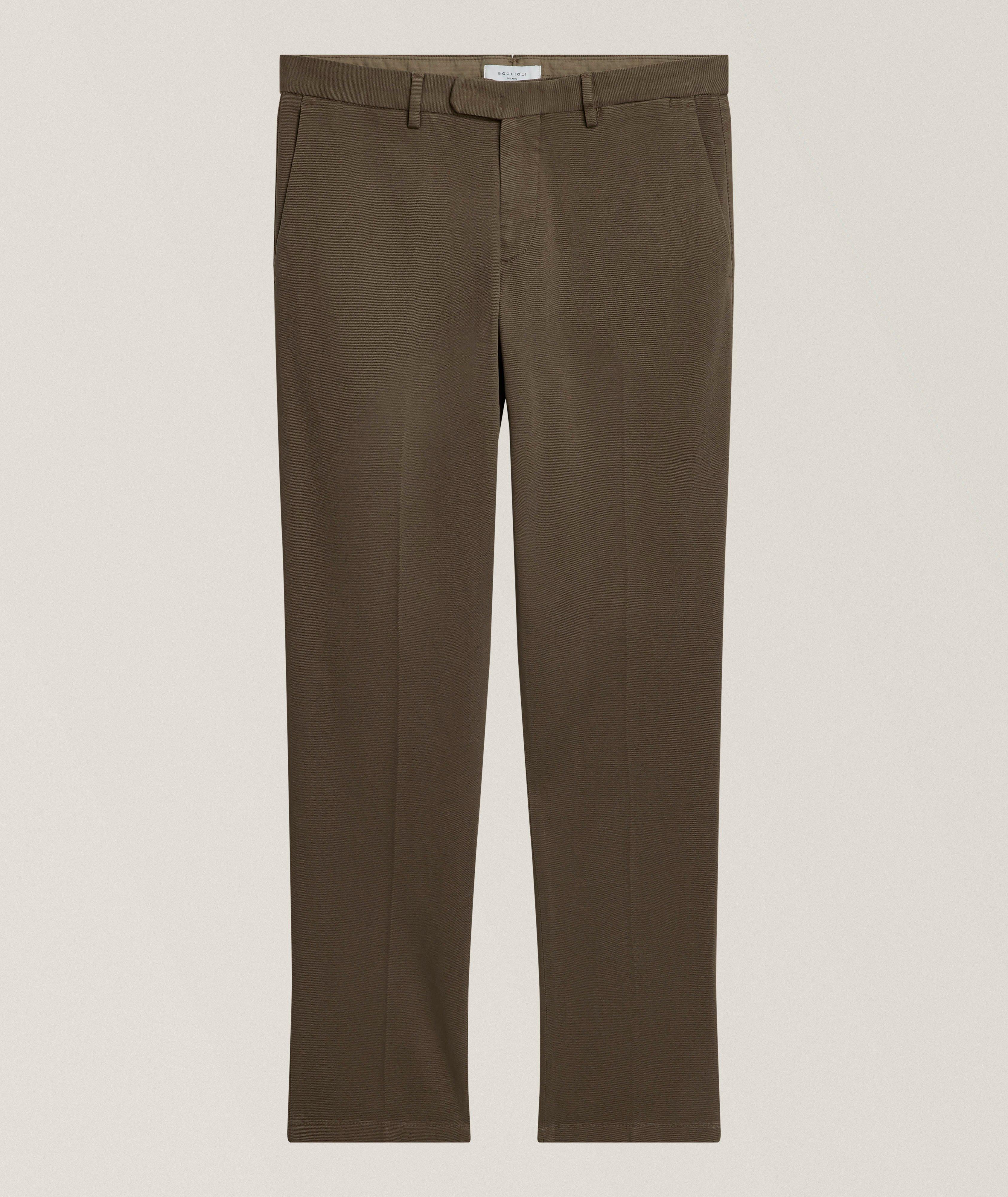 Pantalon chino coton-mélange lavé image 0