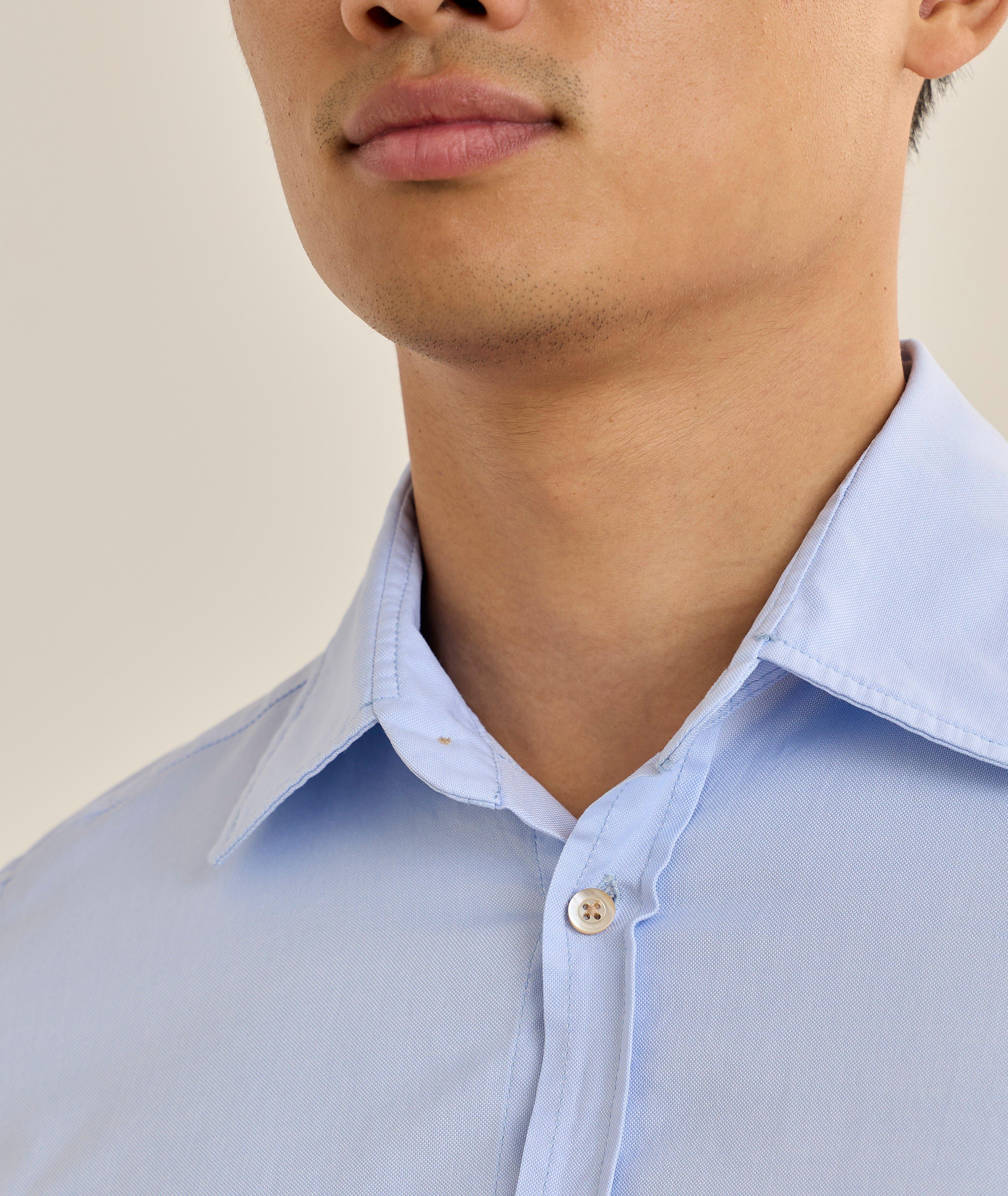 Chemise popeline coton lavé image 3