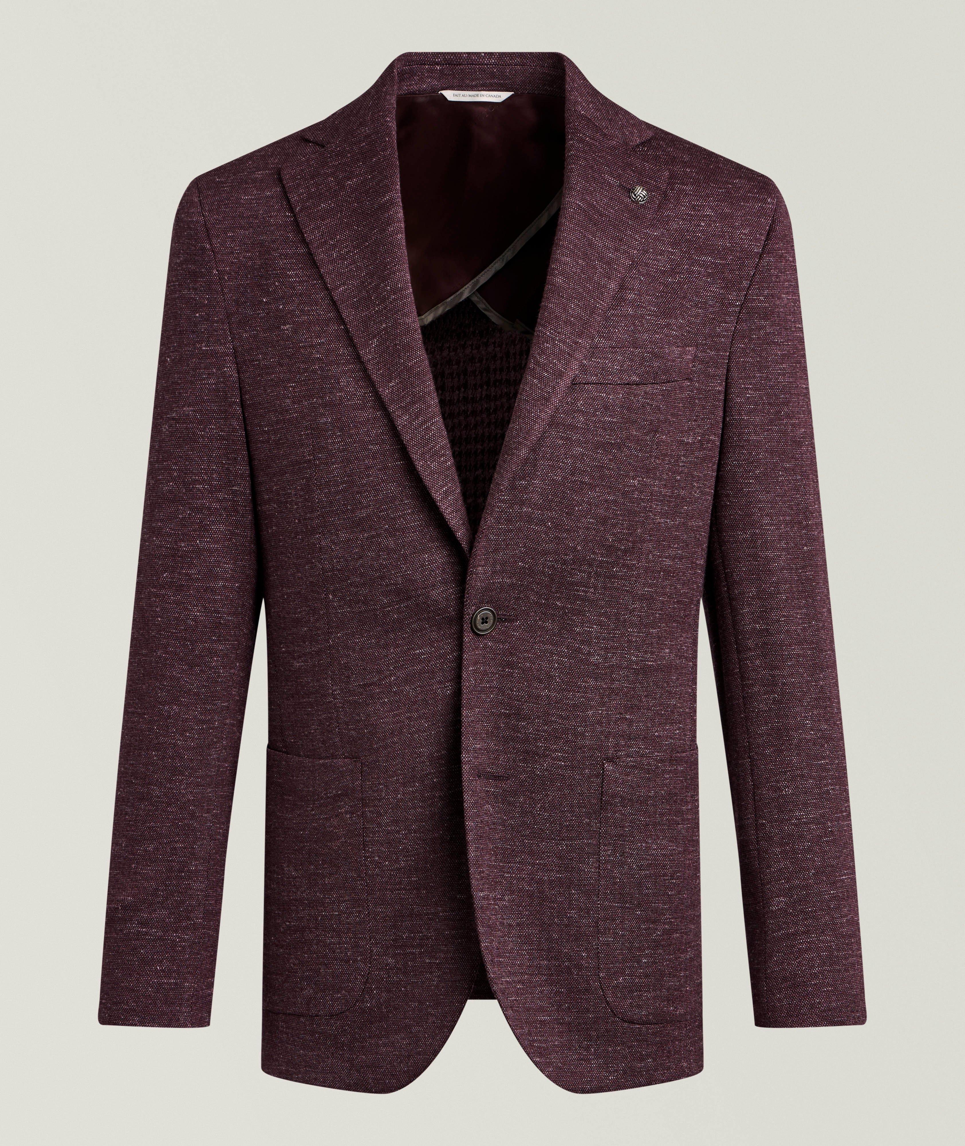 Jack Victor Mélange Wool-Blend Sport Jacket