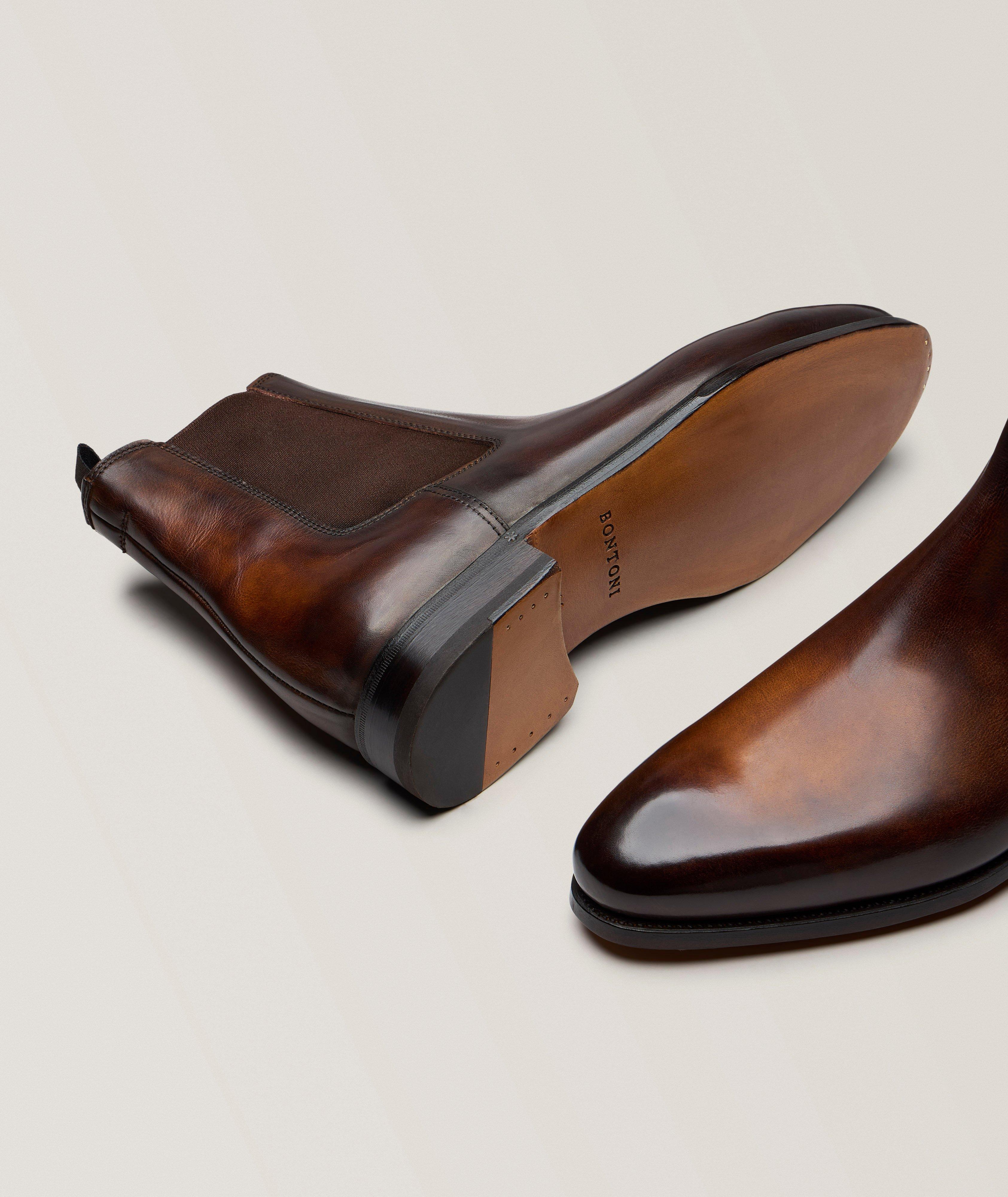 Cavaliere Leather Chelsea Boots image 3