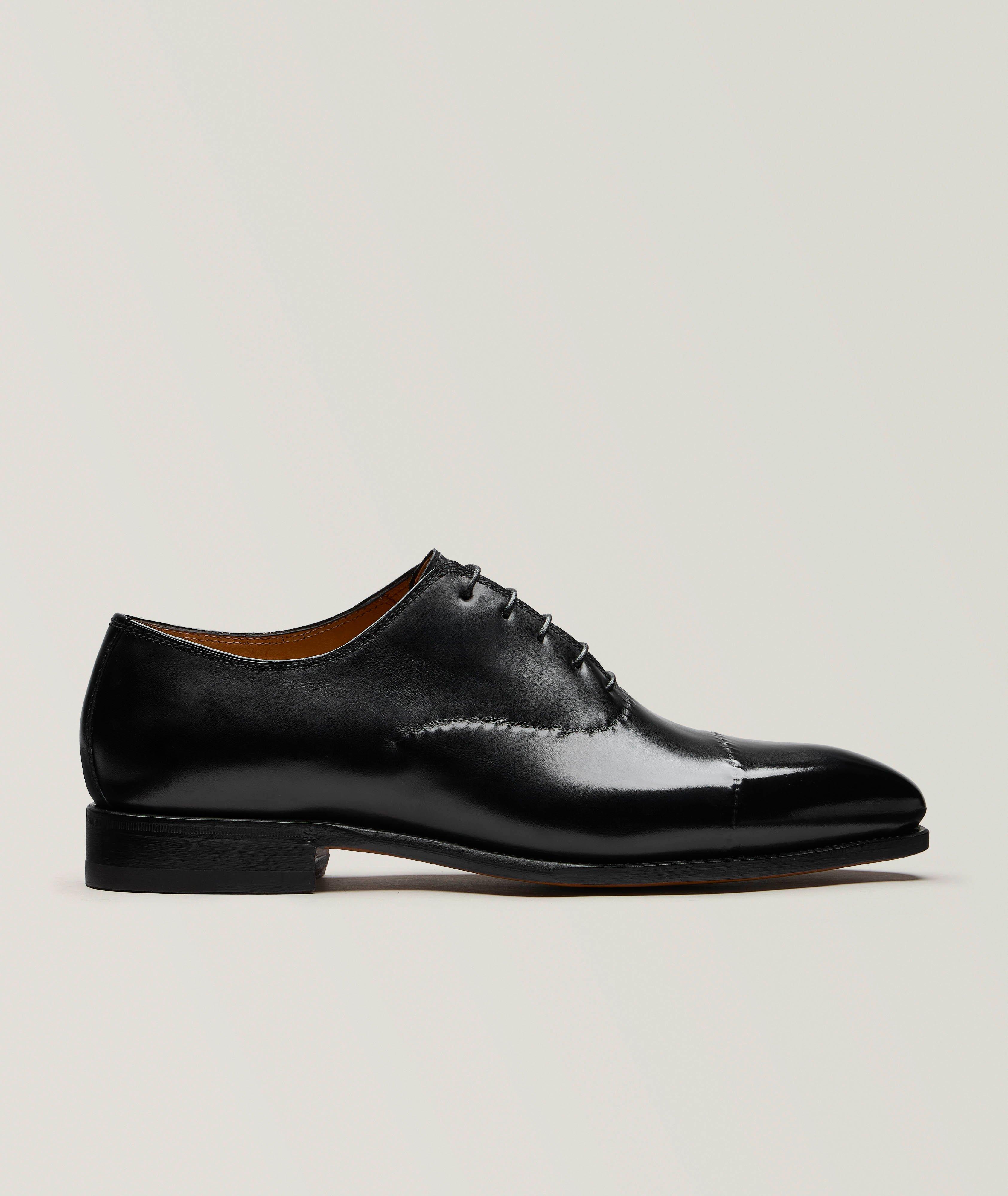 Bontoni Vittorio Reverse Stitch Leather Oxfords