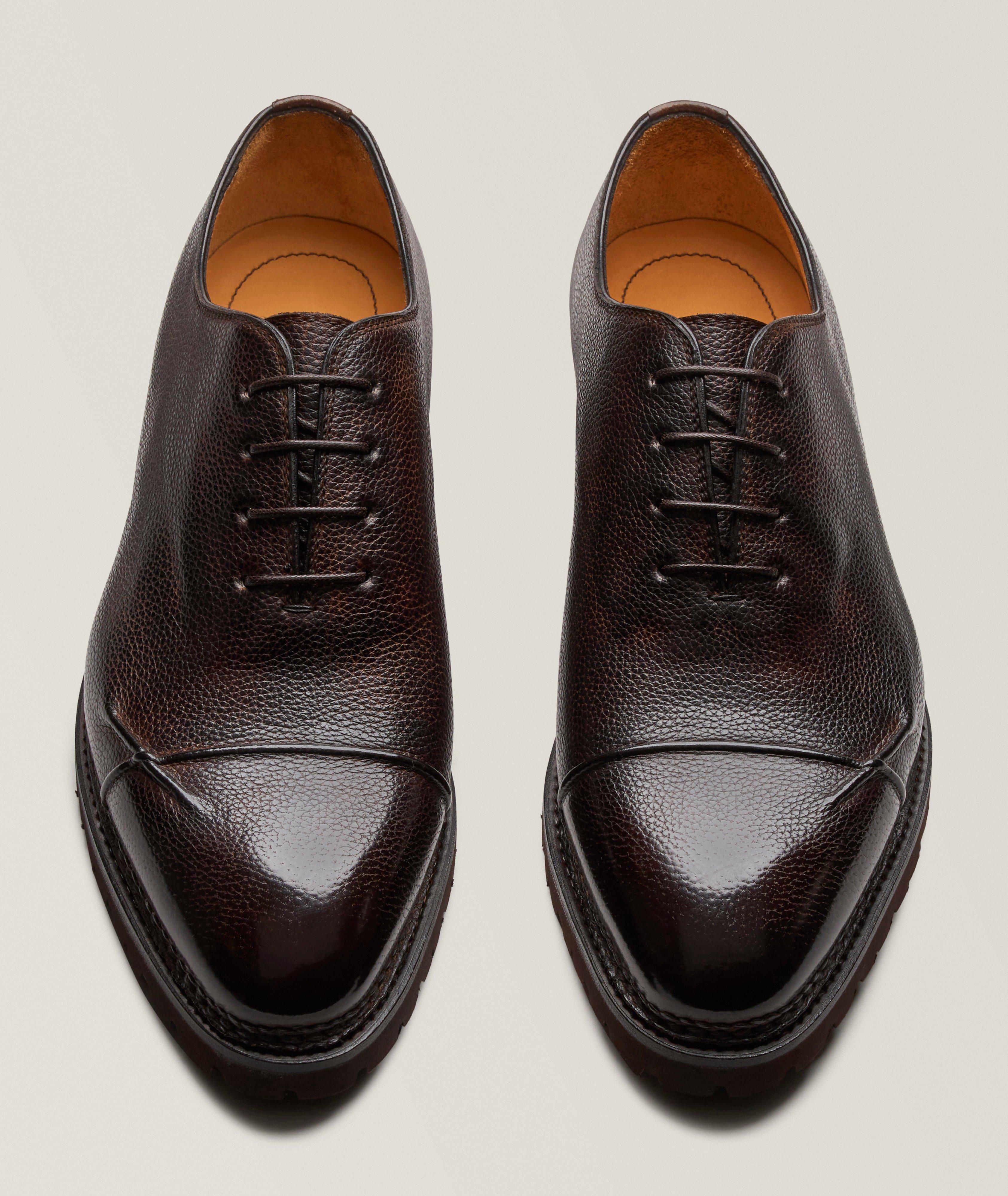 Achille Cap-Toe Leather Oxfords image 1