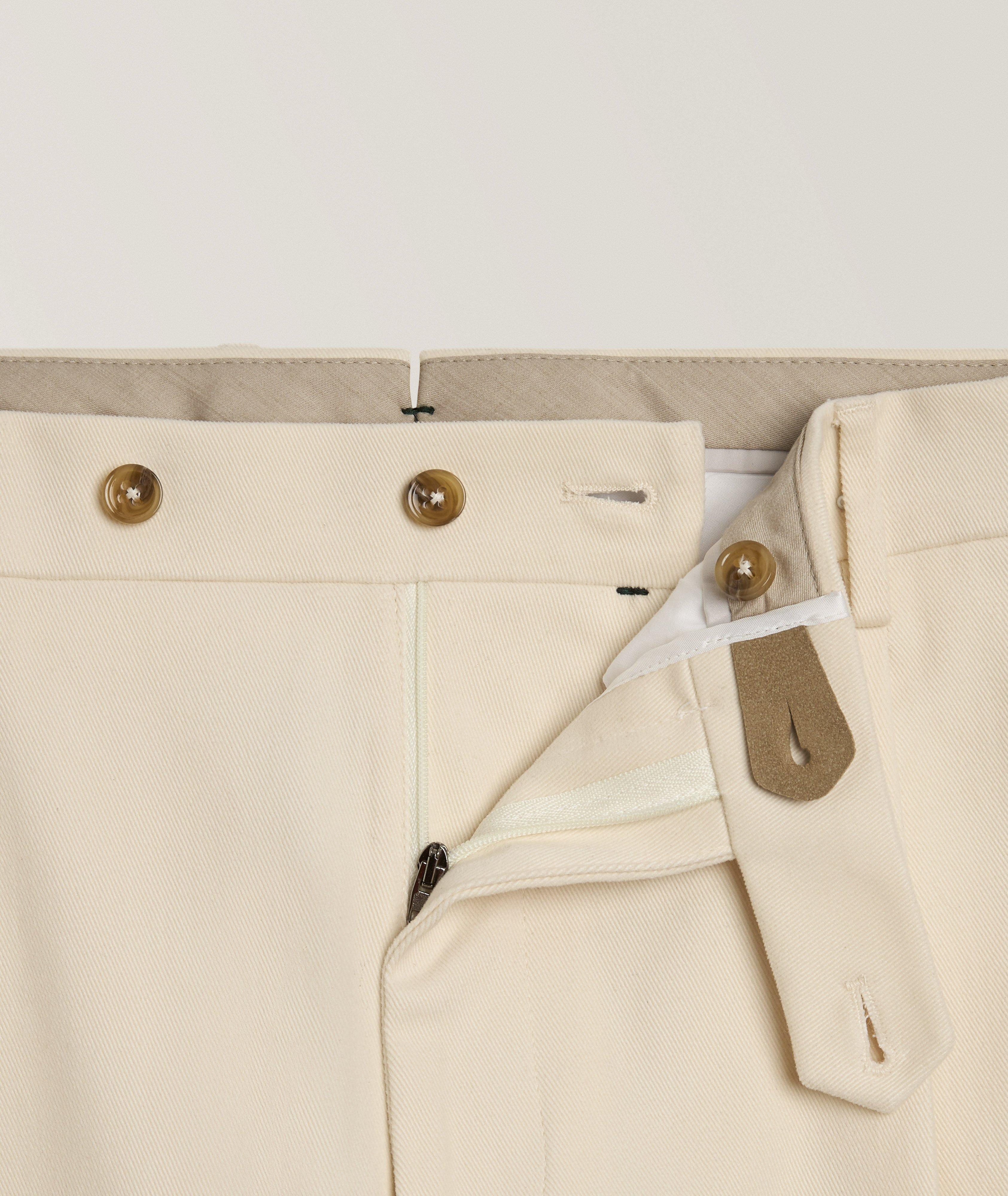 BERWICH グレージュ　SCOCTH 48 Berwich Retrolong Pleated Dress Pants | Dress Pants | Harry Rosen