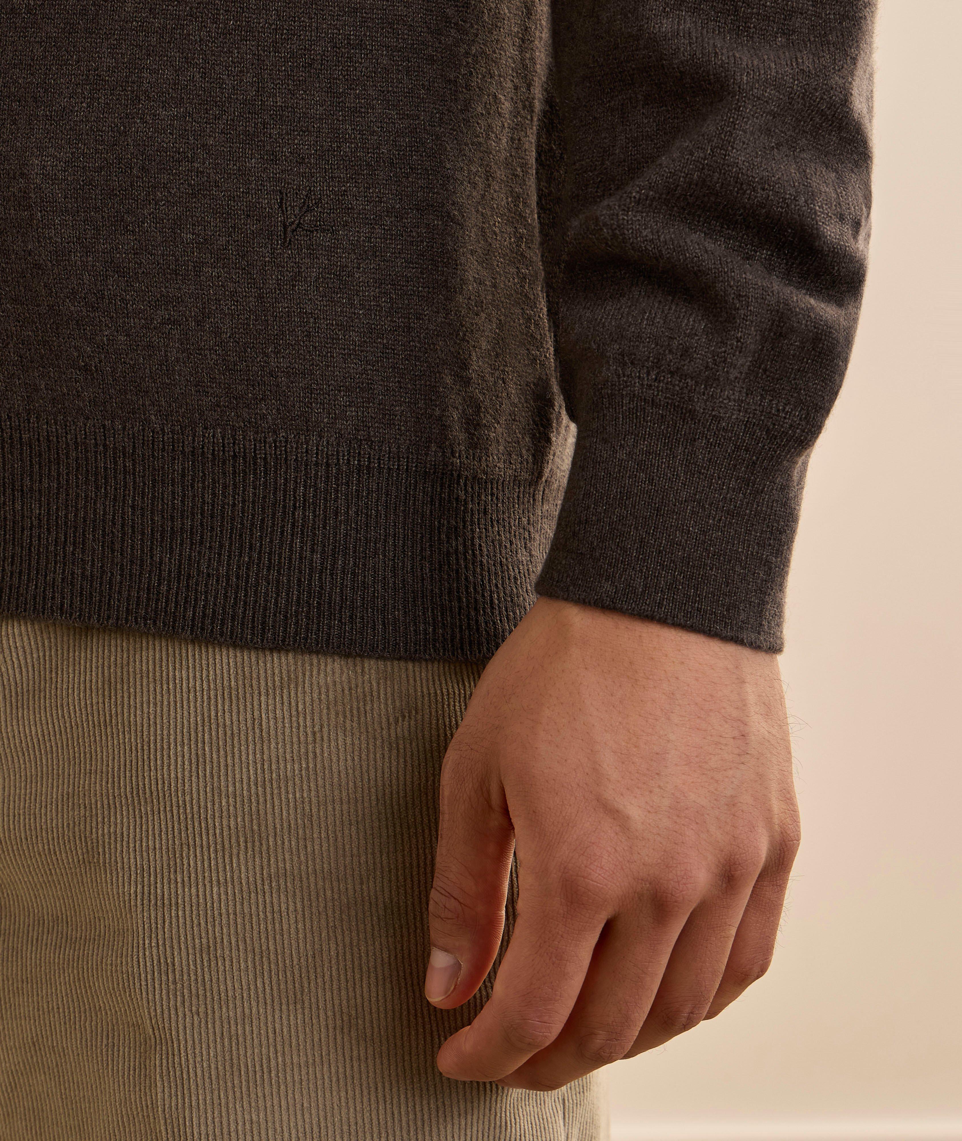 Mélange Cashmere Turtleneck Sweater image 4