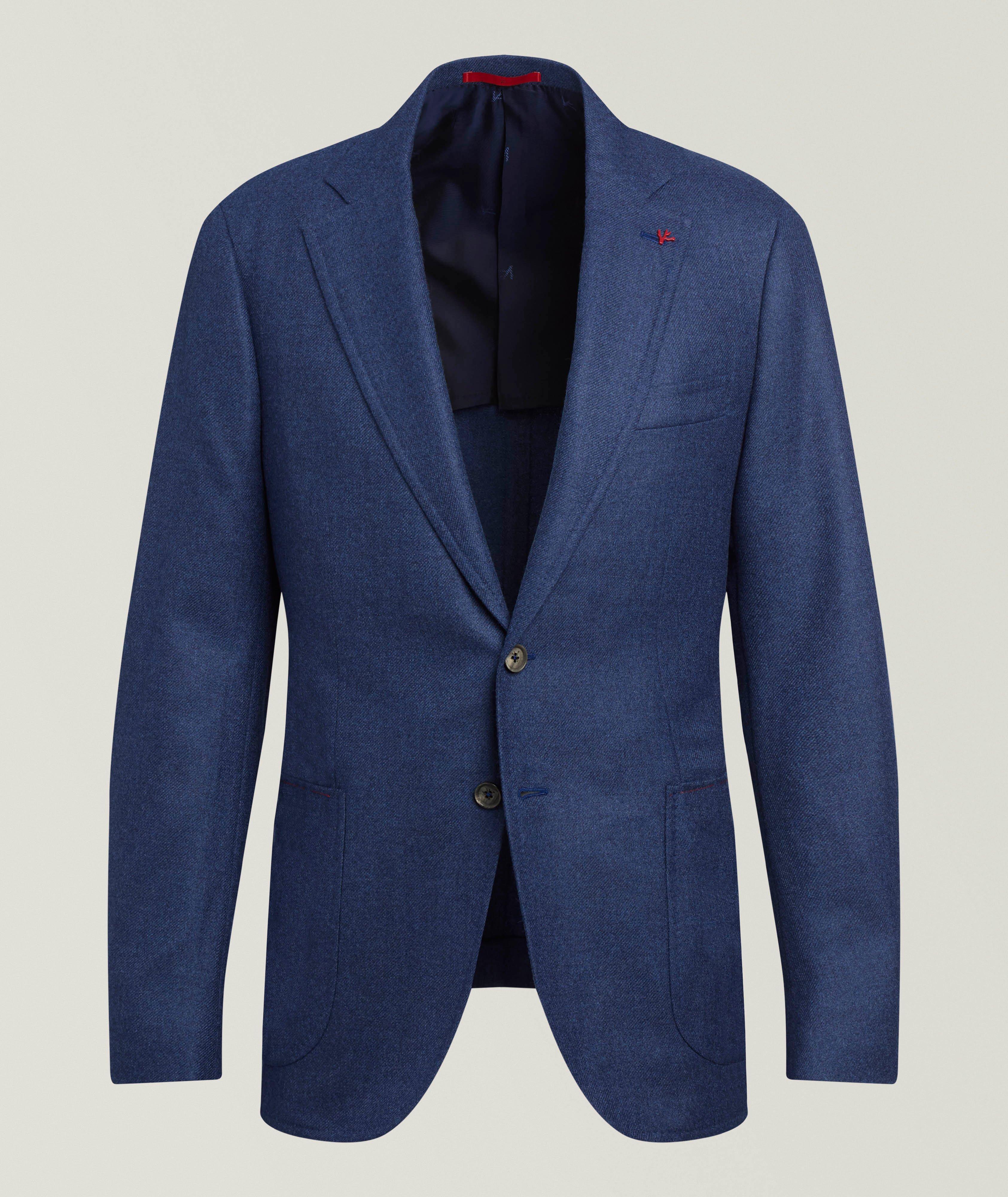 Isaia Veston sport déstructuré laine-mélange Capri