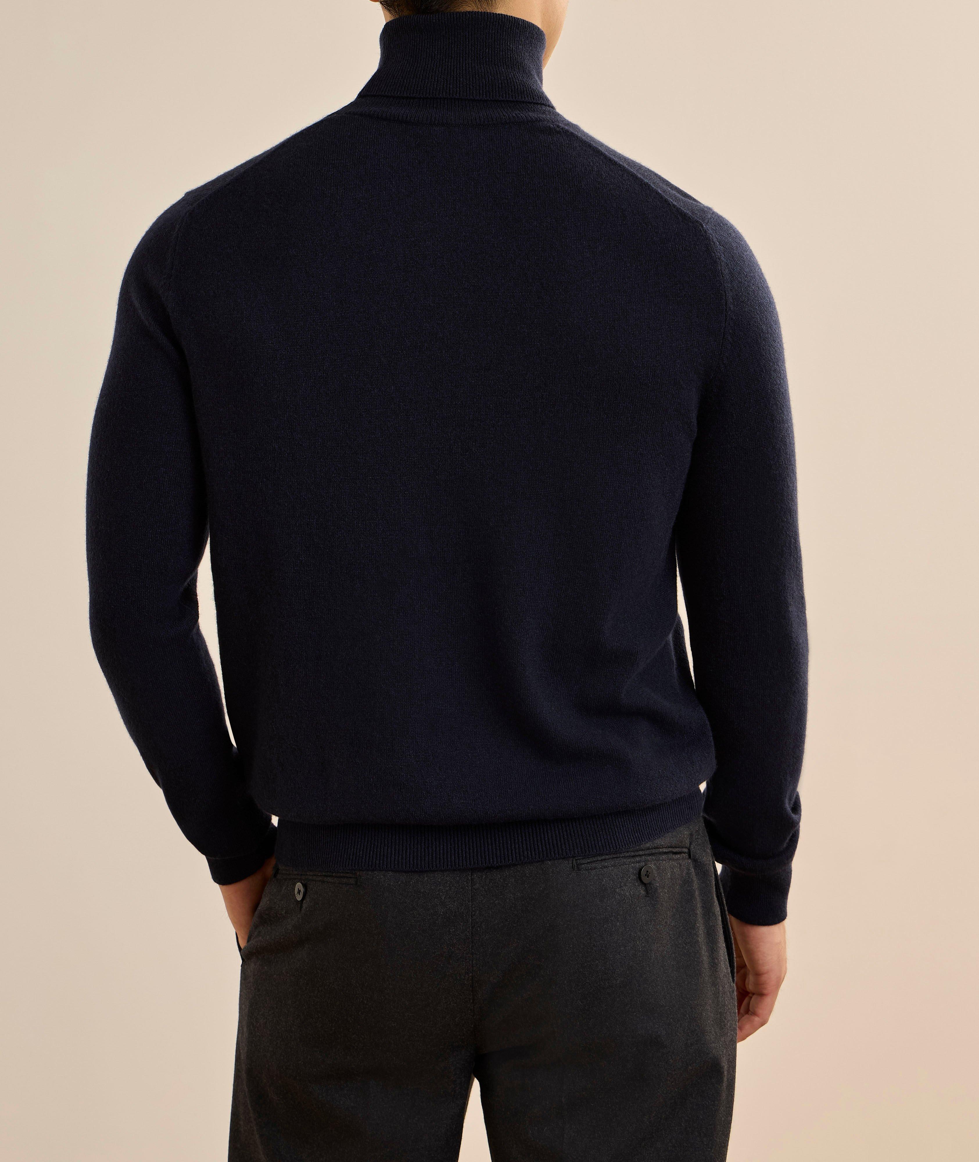 Mélange Cashmere Turtleneck Sweater image 2