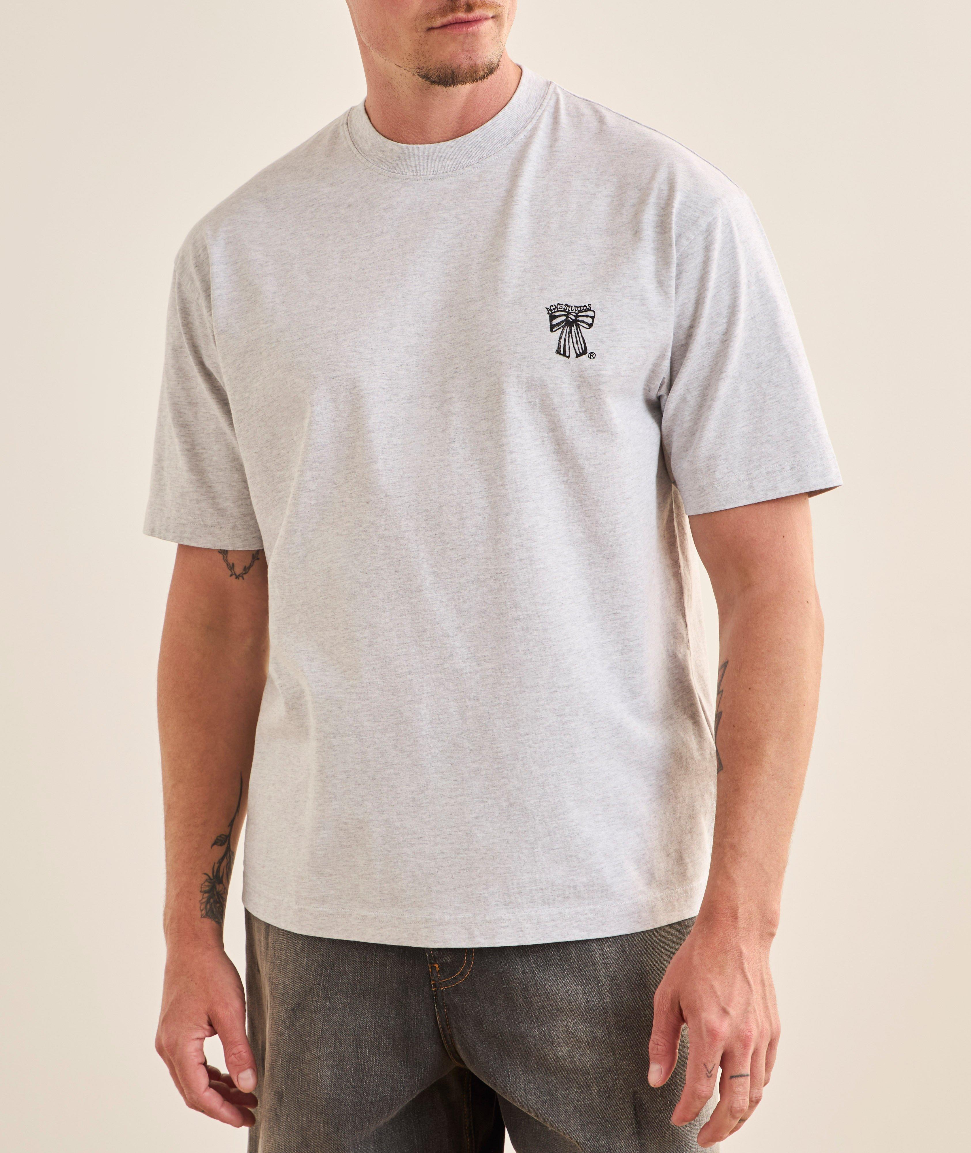 Bow Logo Cotton T-Shirt image 1