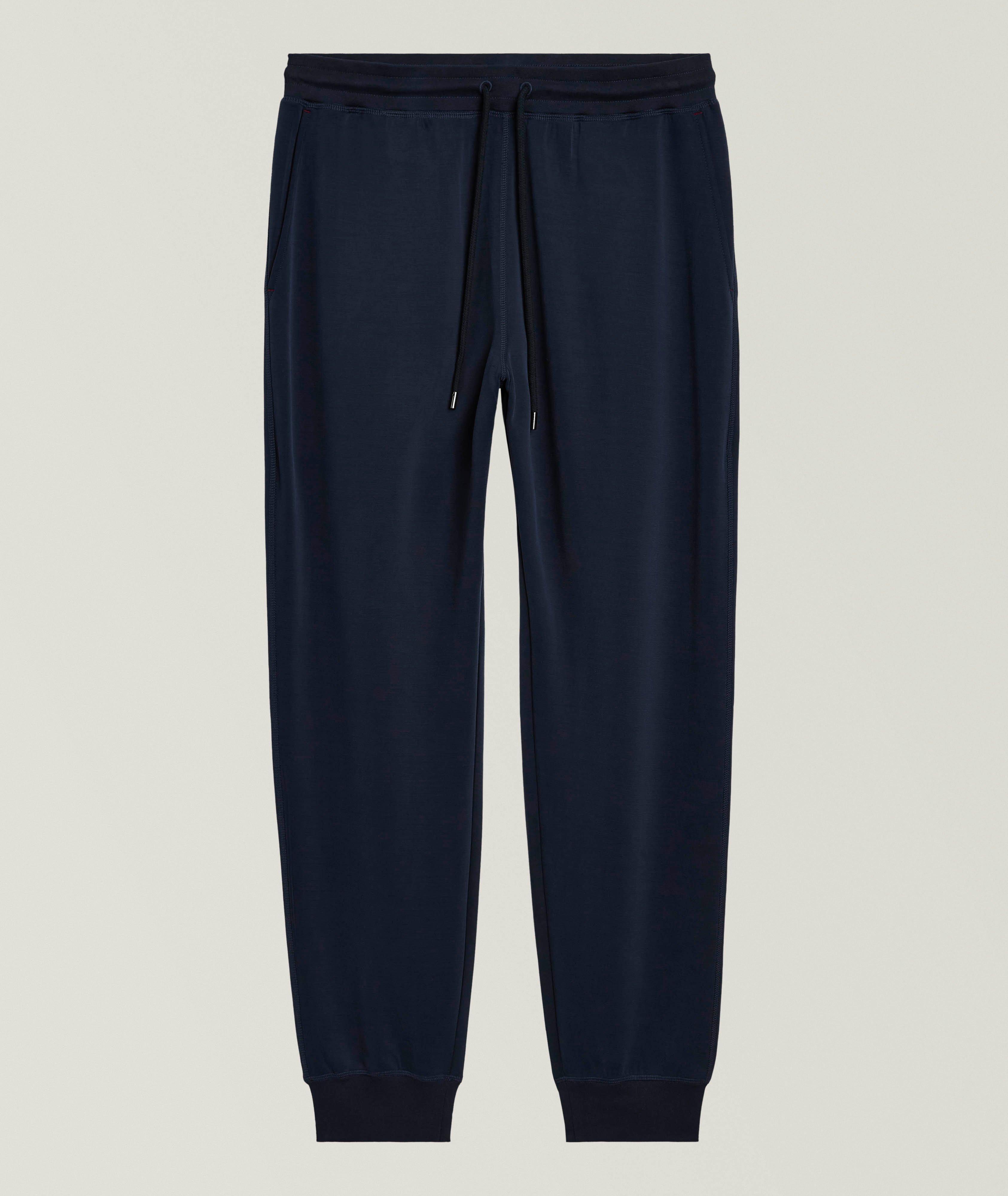 Daniel Buchler Butter-Soft Cotton-Blend Joggers